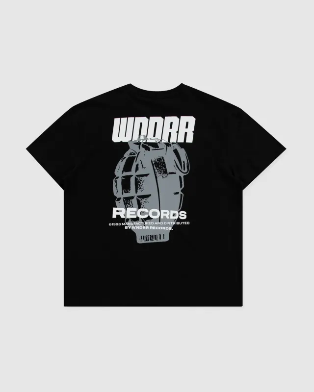 GRENADE BOX FIT TEE - BLACK sold by WNDRR