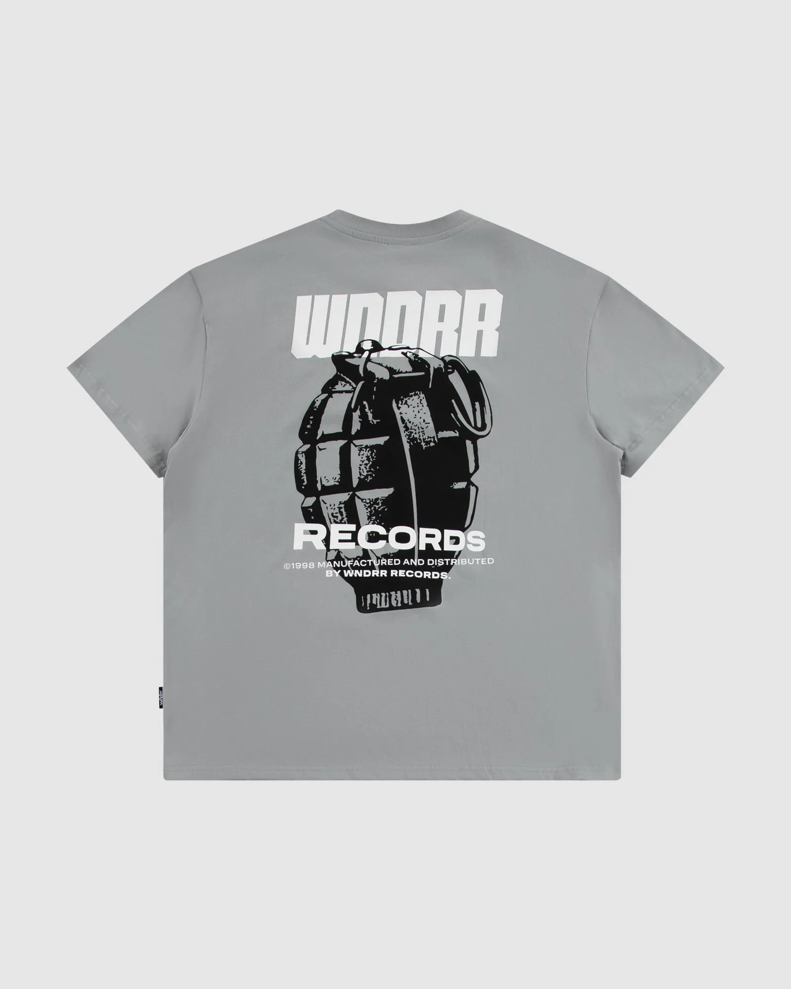 GRENADE BOX FIT TEE - CEMENT GREY sold by WNDRR