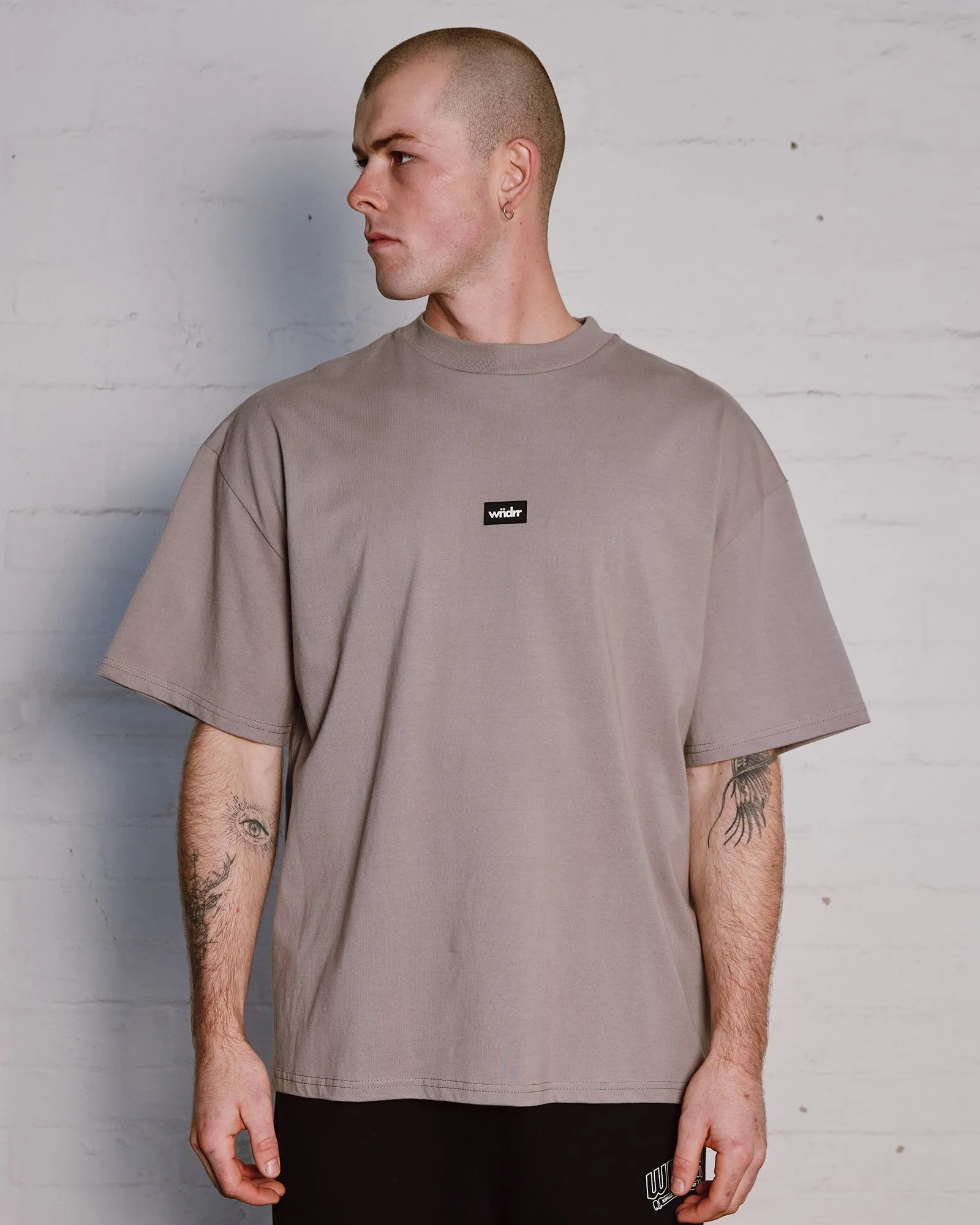 SOHO CLUB TEE - MOON GREY sold by WNDRR product image thumbnail 2
