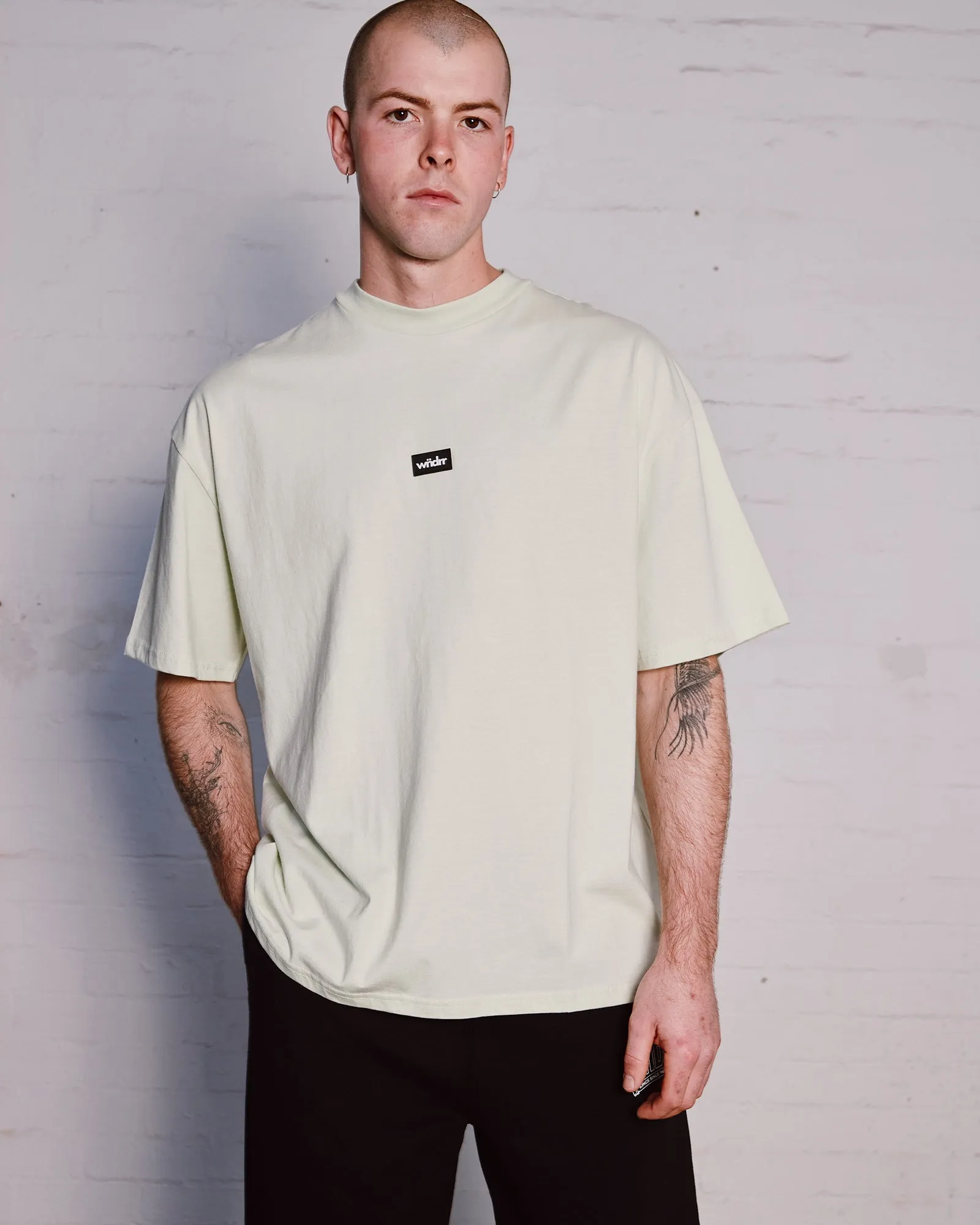 SOHO CLUB TEE - AURA GREEN sold by WNDRR product image thumbnail 4