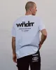 THE WORLD BOX FIT TEE - WHITE sold by WNDRR