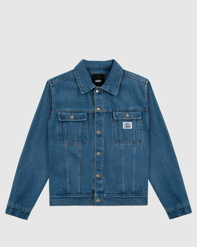 BOOSTER DENIM JACKET - BLUE sold by WNDRR