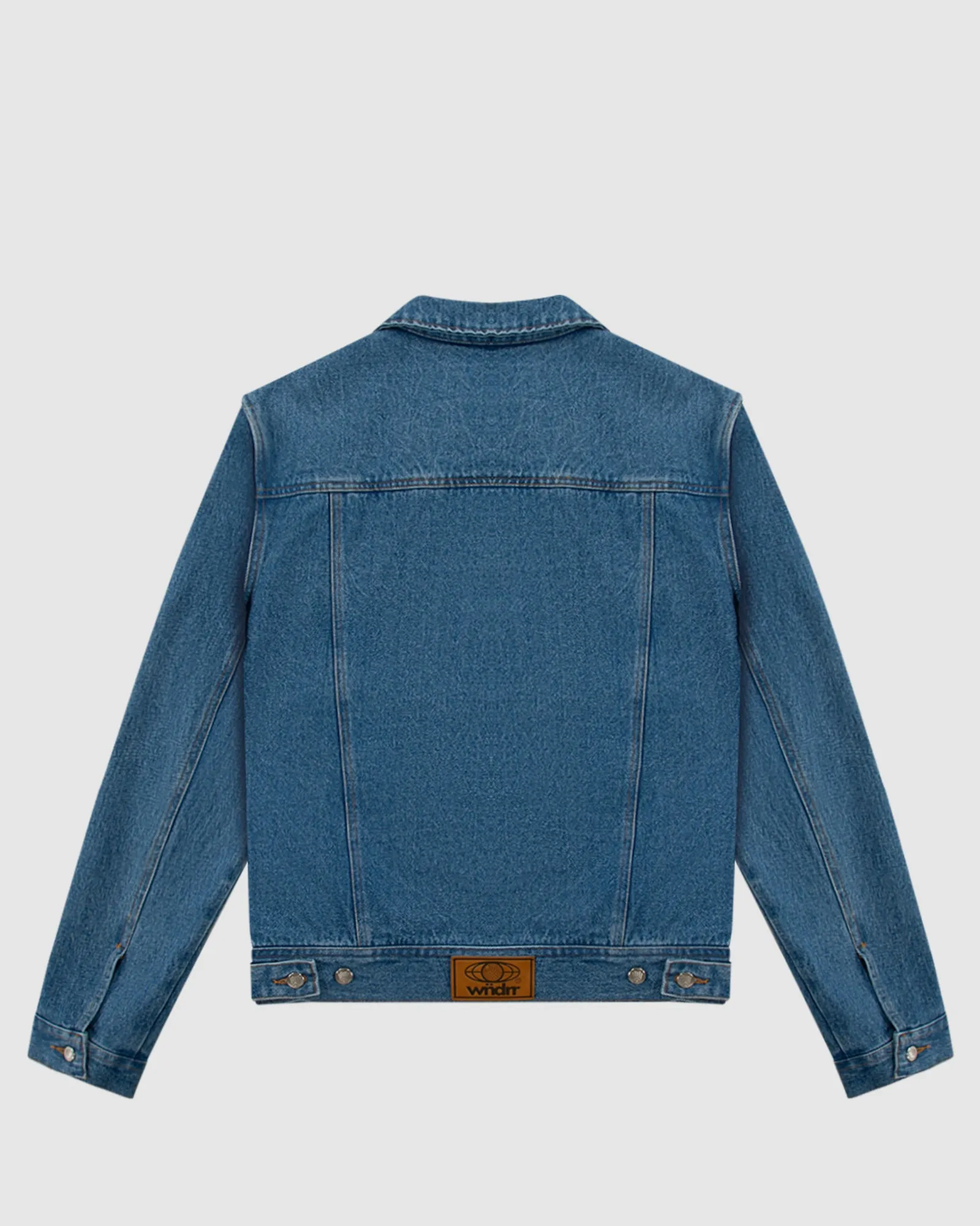 BOOSTER DENIM JACKET - BLUE sold by WNDRR product image thumbnail 3