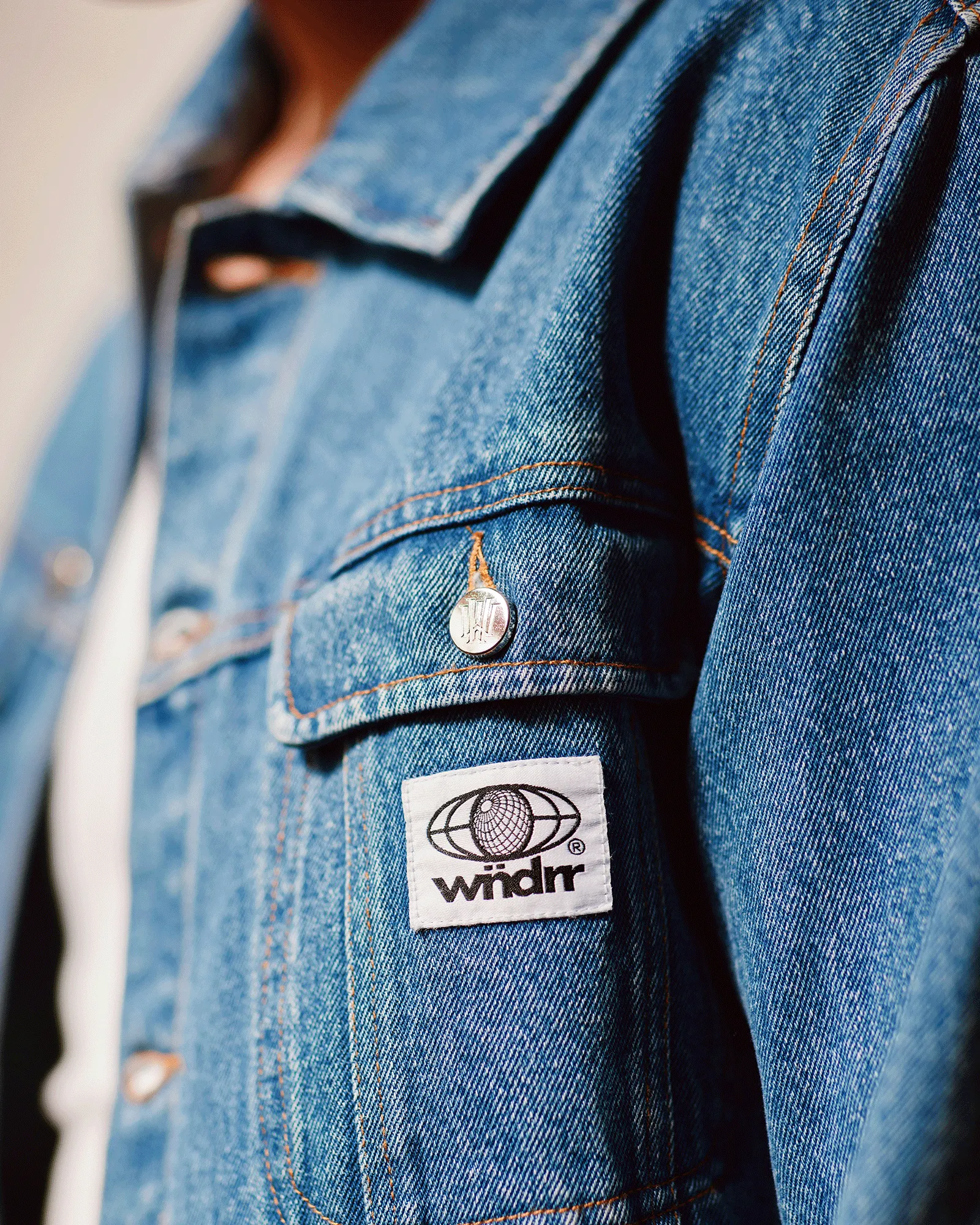 BOOSTER DENIM JACKET - BLUE sold by WNDRR product image thumbnail 4