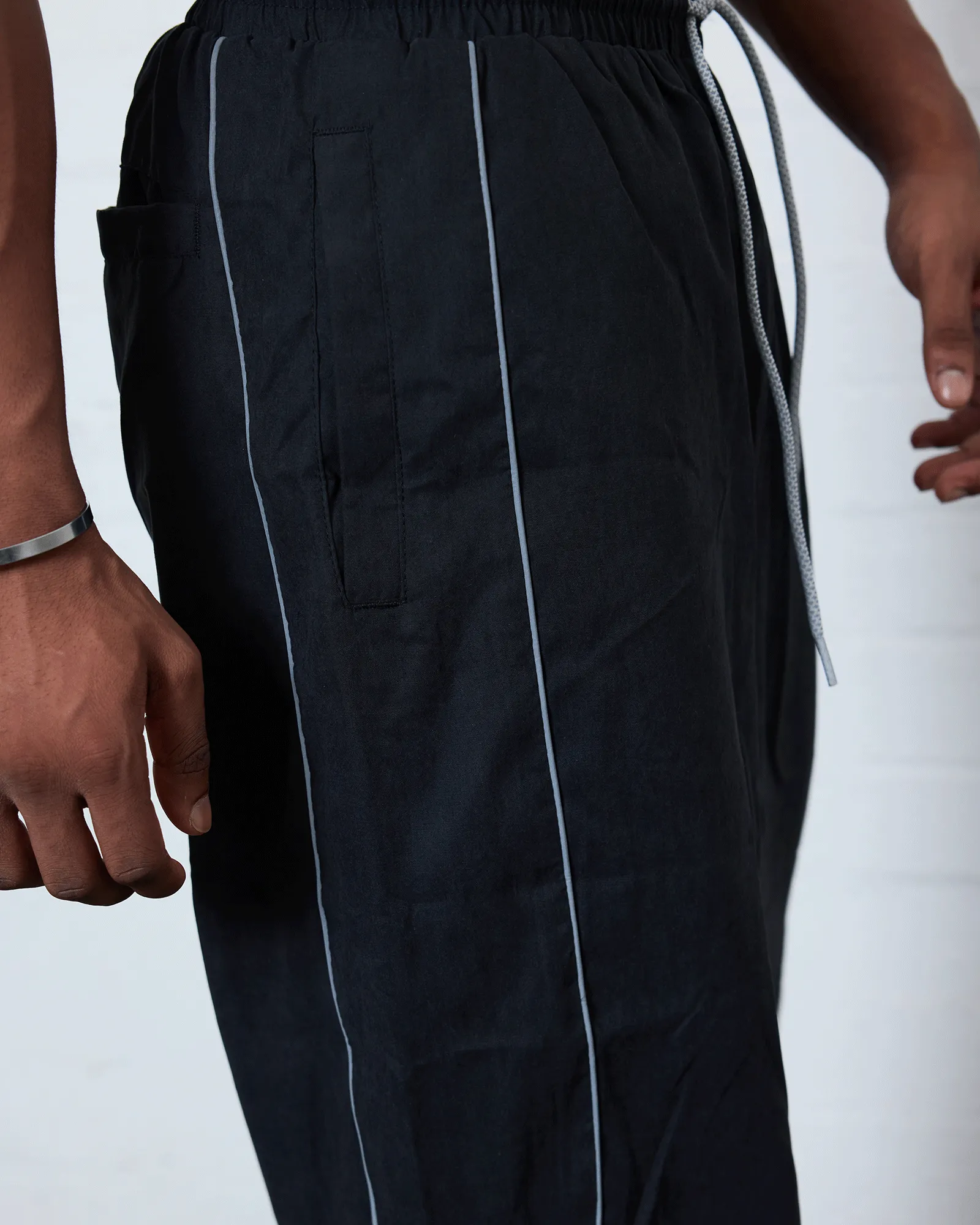 THE WORLD SPORT TRACKPANT - BLACK sold by WNDRR product image thumbnail 5