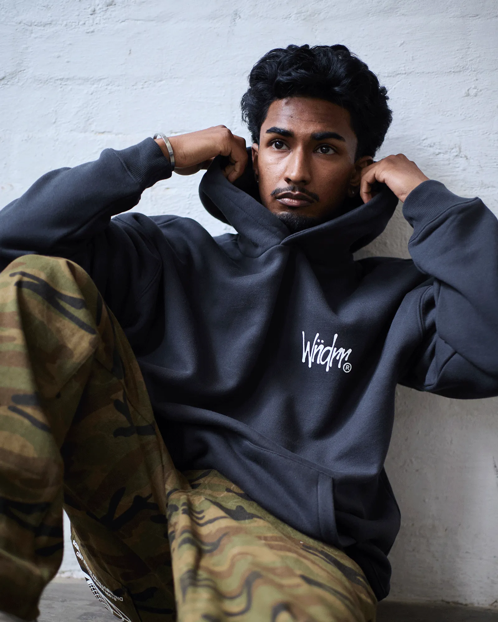 SCORPION HOOD SWEAT - FADED BLACK sold by WNDRR product image thumbnail 4