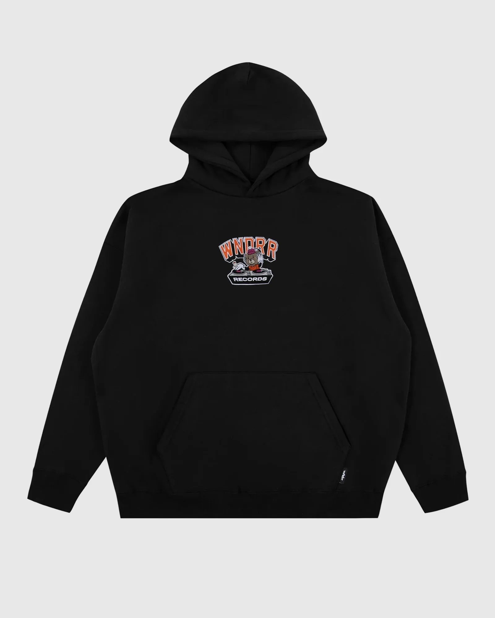SPIN HOOD SWEAT - BLACK sold by WNDRR