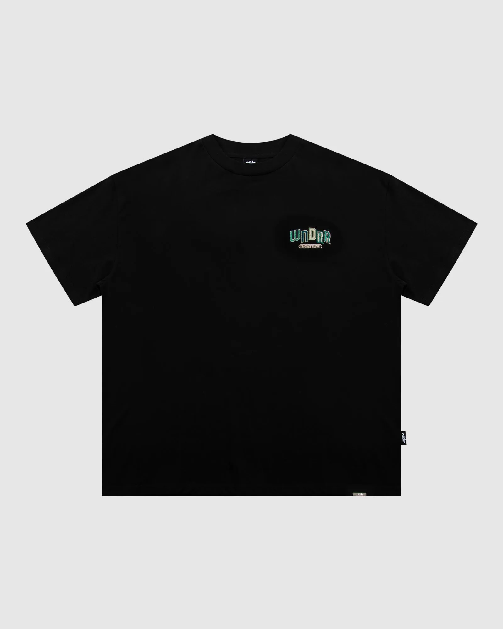 CHANT HEAVY WEIGHT TEE - BLACK sold by WNDRR product image thumbnail 3