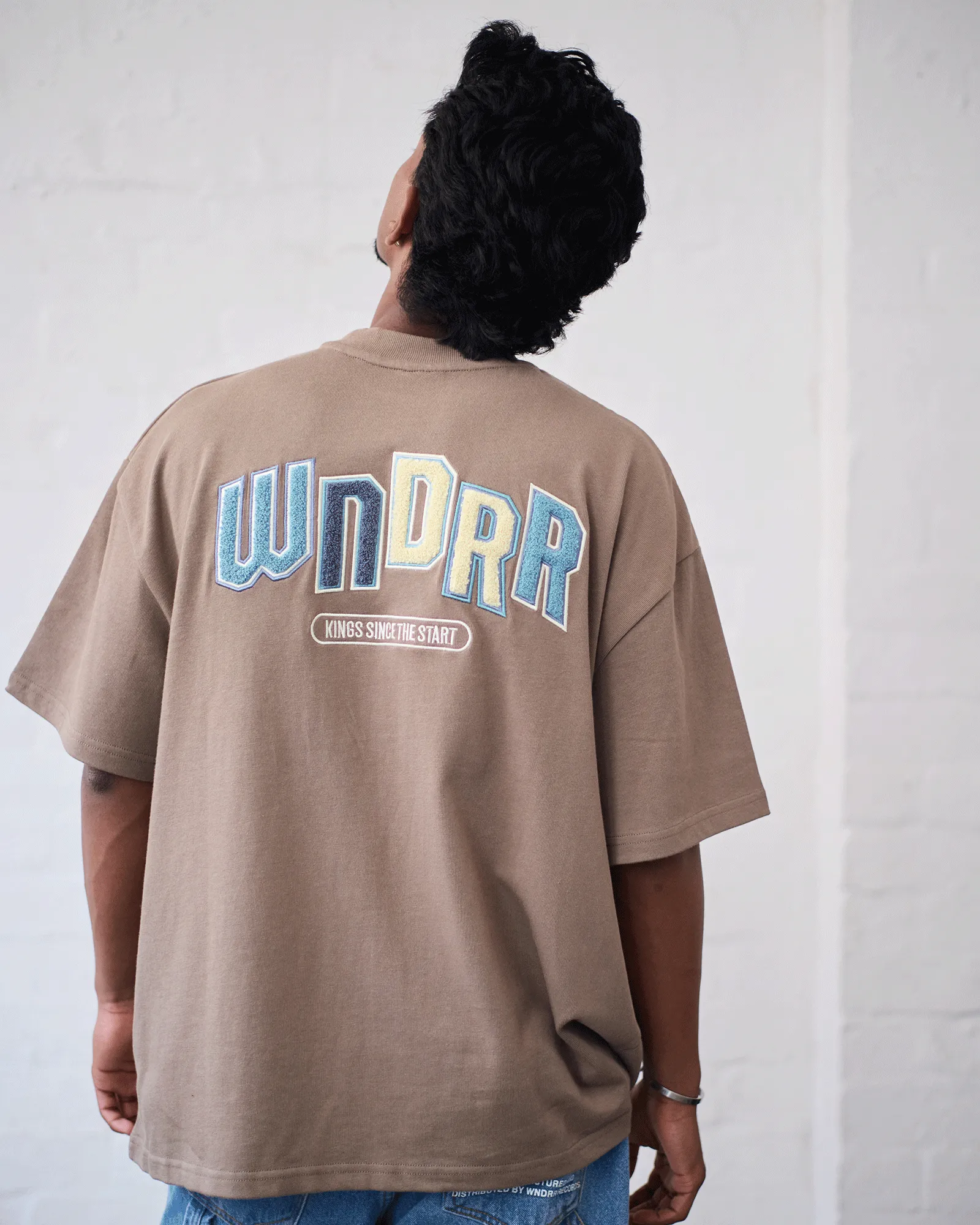 CHANT HEAVY WEIGHT TEE - TAUPE sold by WNDRR product image thumbnail 2
