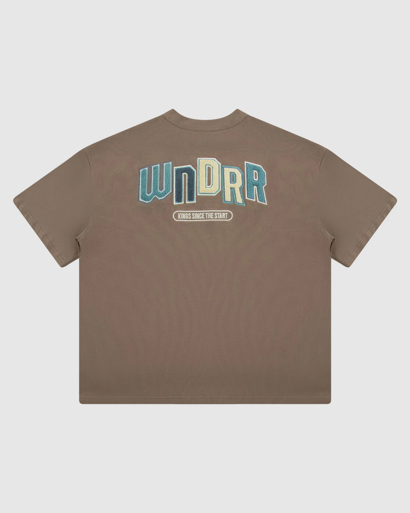CHANT HEAVY WEIGHT TEE - TAUPE sold by WNDRR