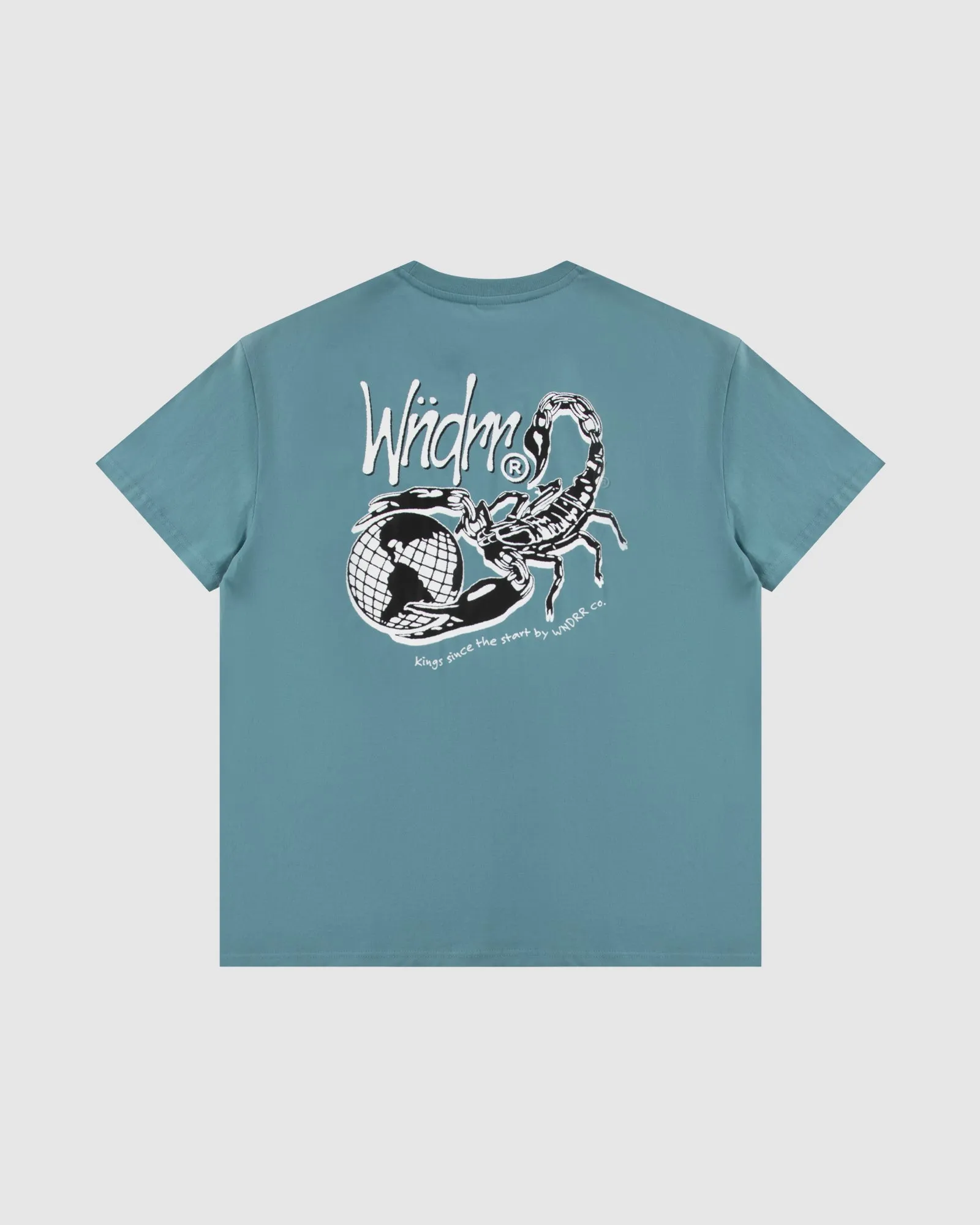 SCORPION BOX FIT TEE - DUSK BLUE sold by WNDRR