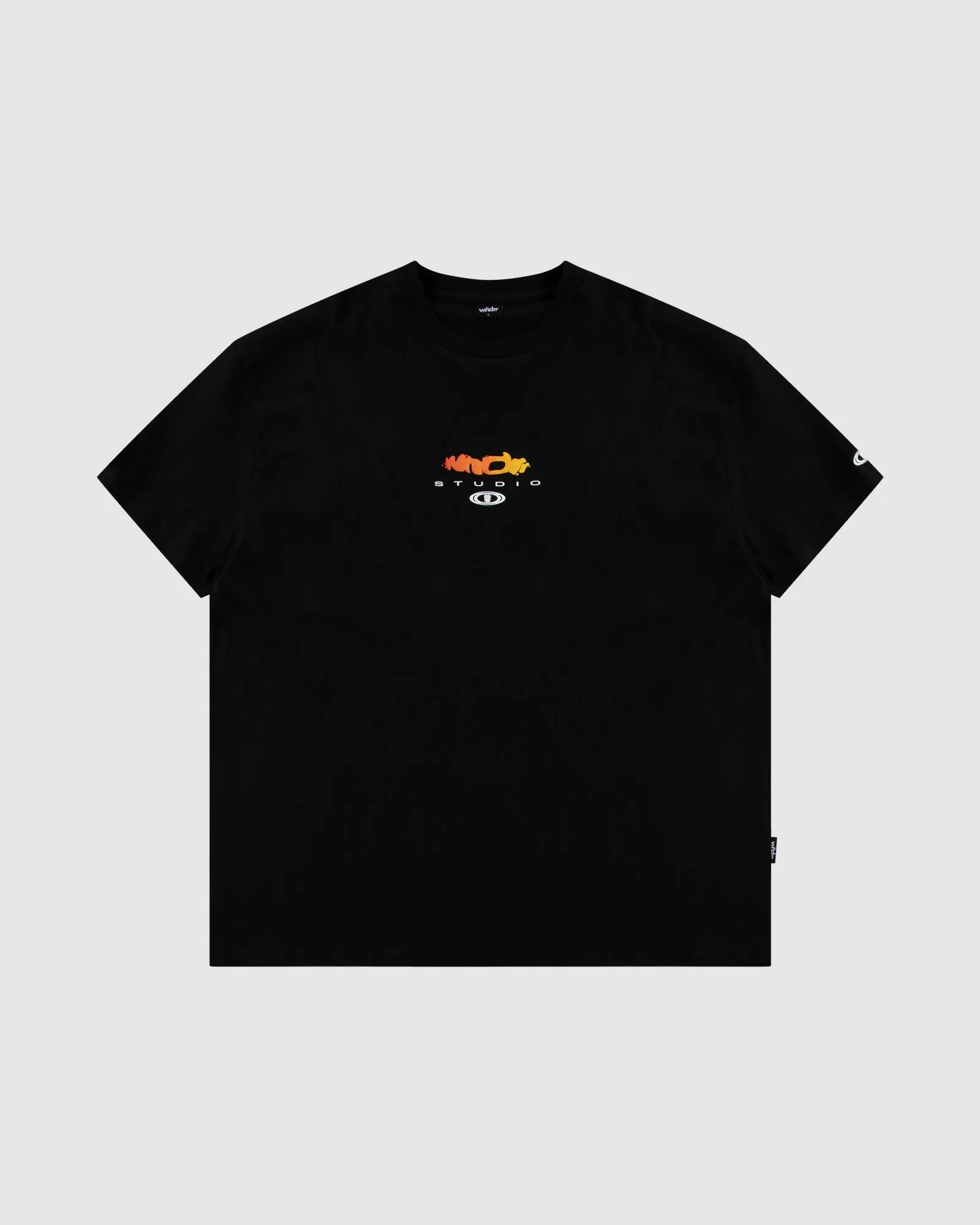LAB BOX FIT TEE - BLACK sold by WNDRR