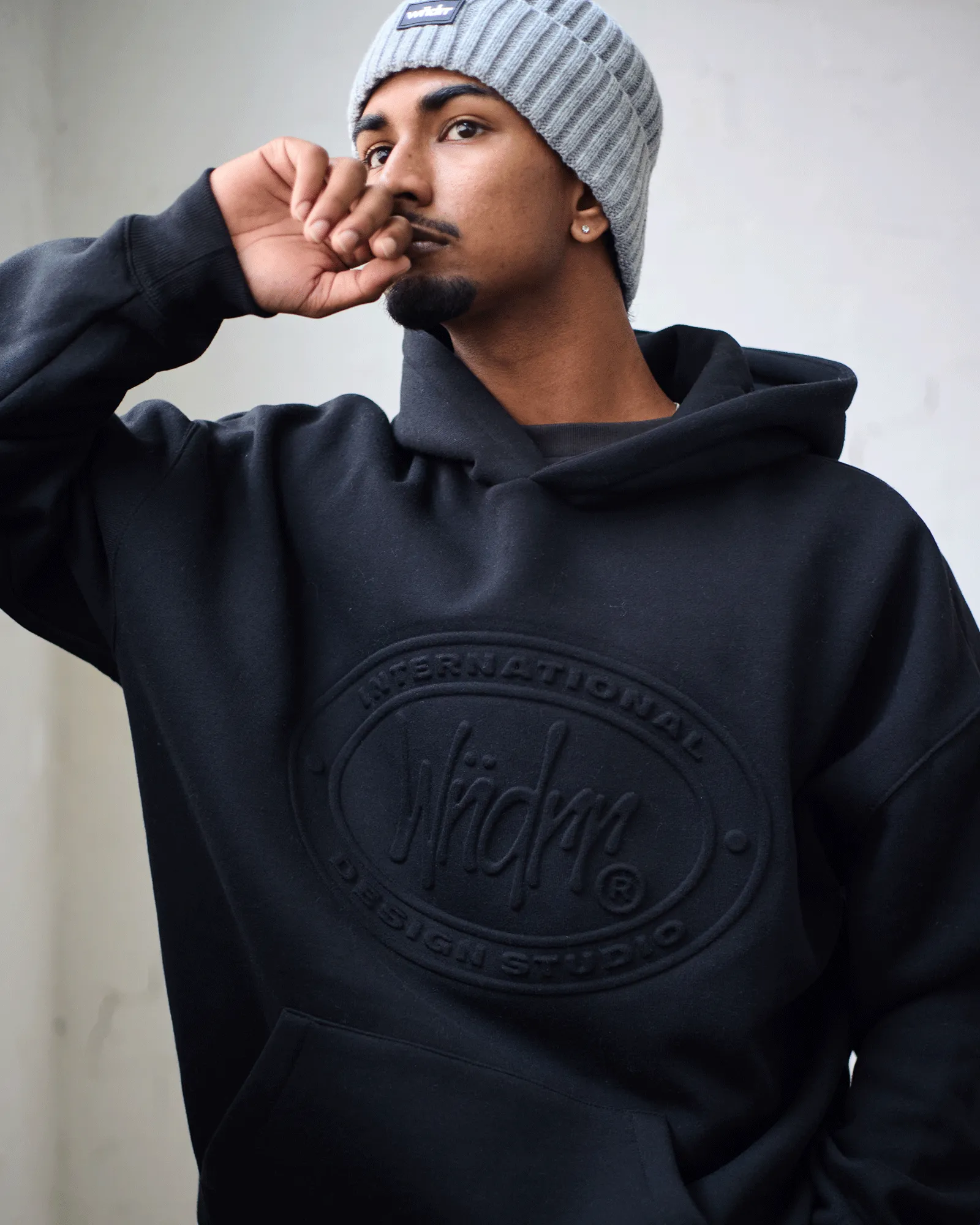 MINTED HOOD SWEAT - BLACK sold by WNDRR product image thumbnail 5