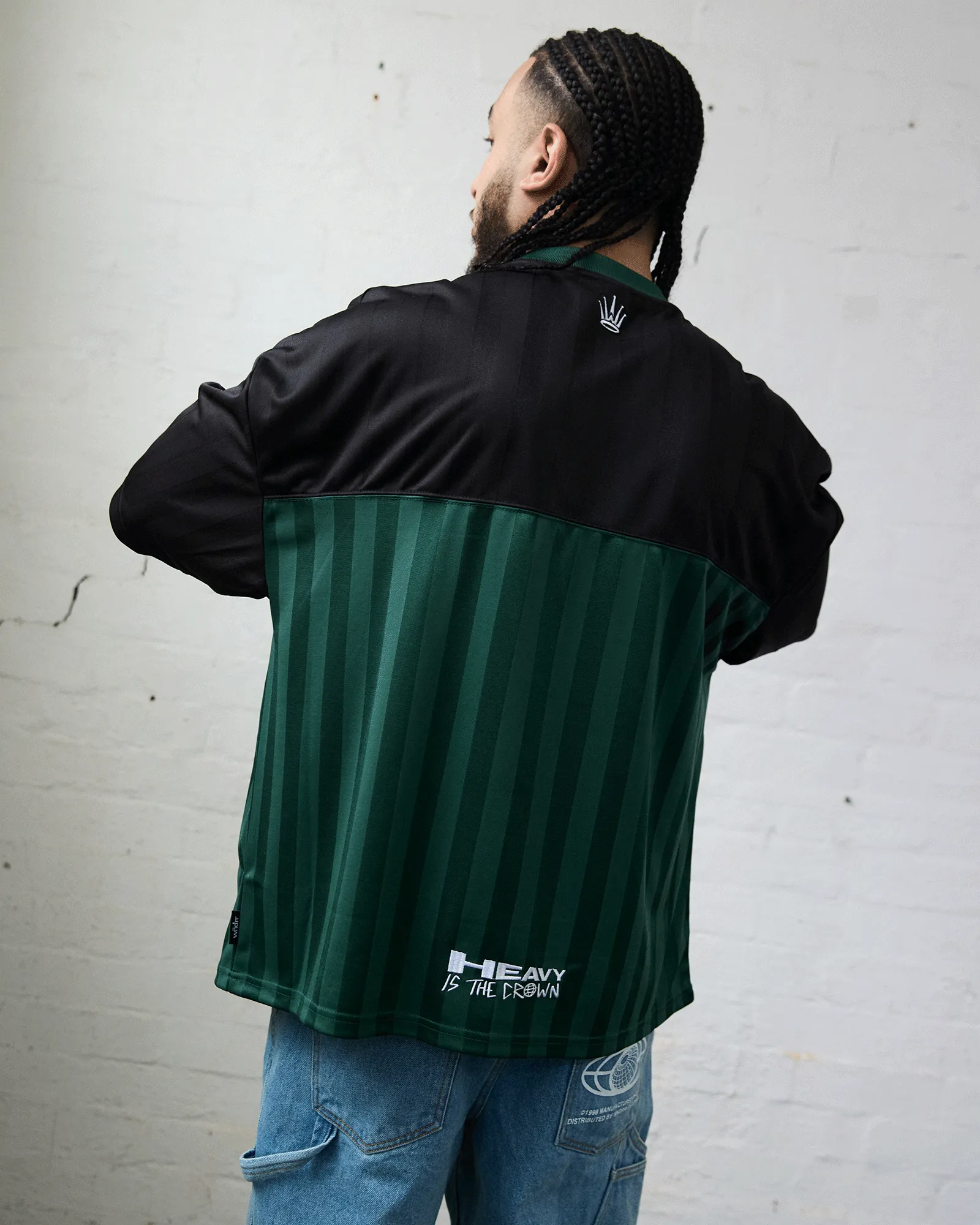 SHIFT QUARTERBACK JERSEY - BLACK/GREEN sold by WNDRR product image thumbnail 5