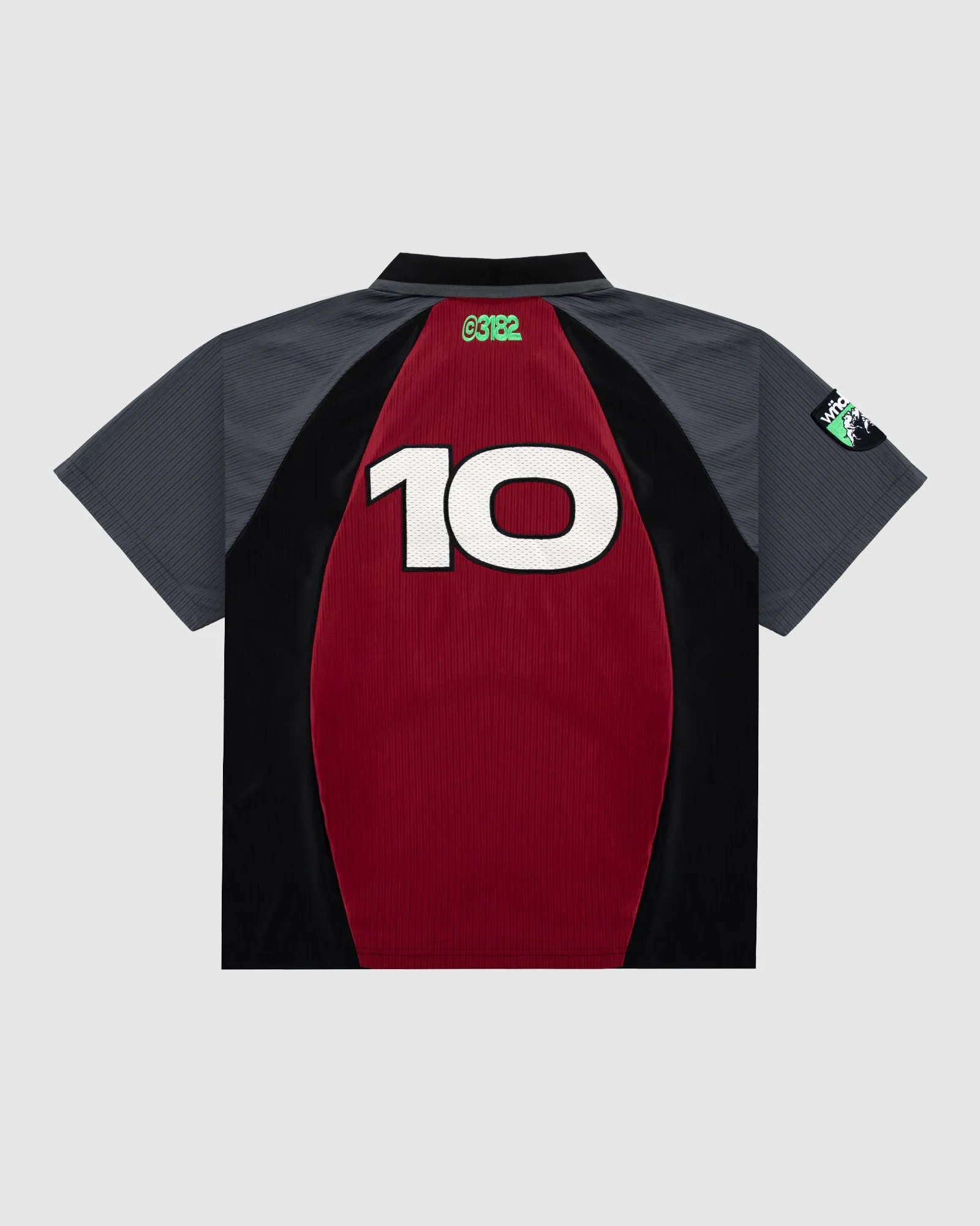 KICKOFF FOOTBALL JERSEY - BLACK/RED sold by WNDRR product image thumbnail 3