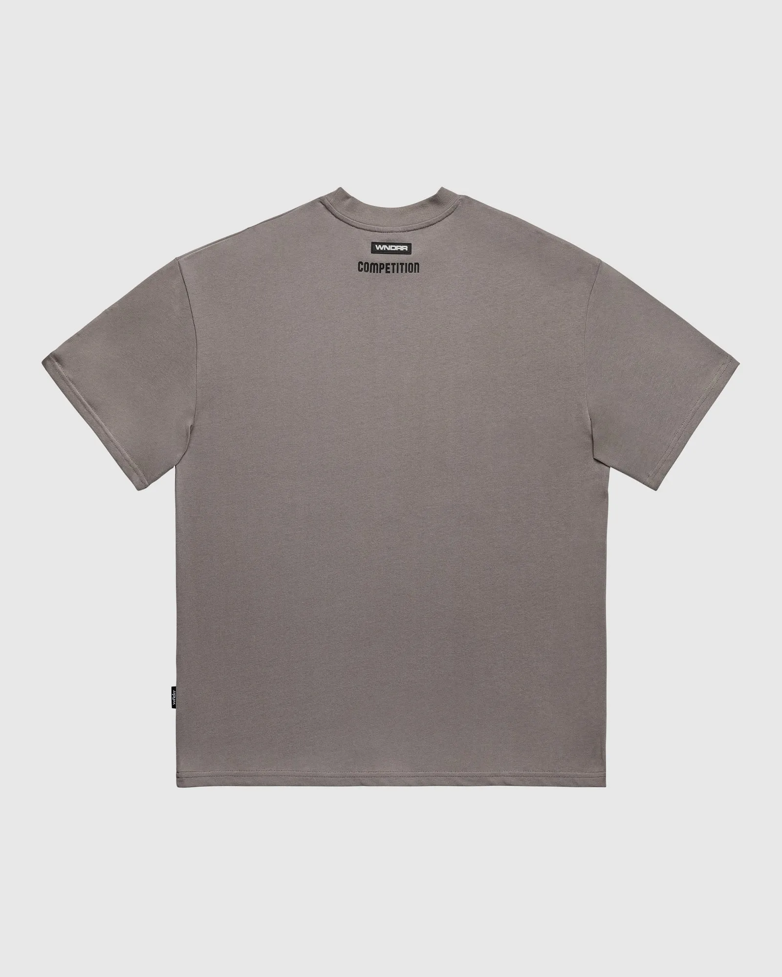 FUNDAMENTAL HEAVY WEIGHT TEE - MOON GREY sold by WNDRR product image thumbnail 3