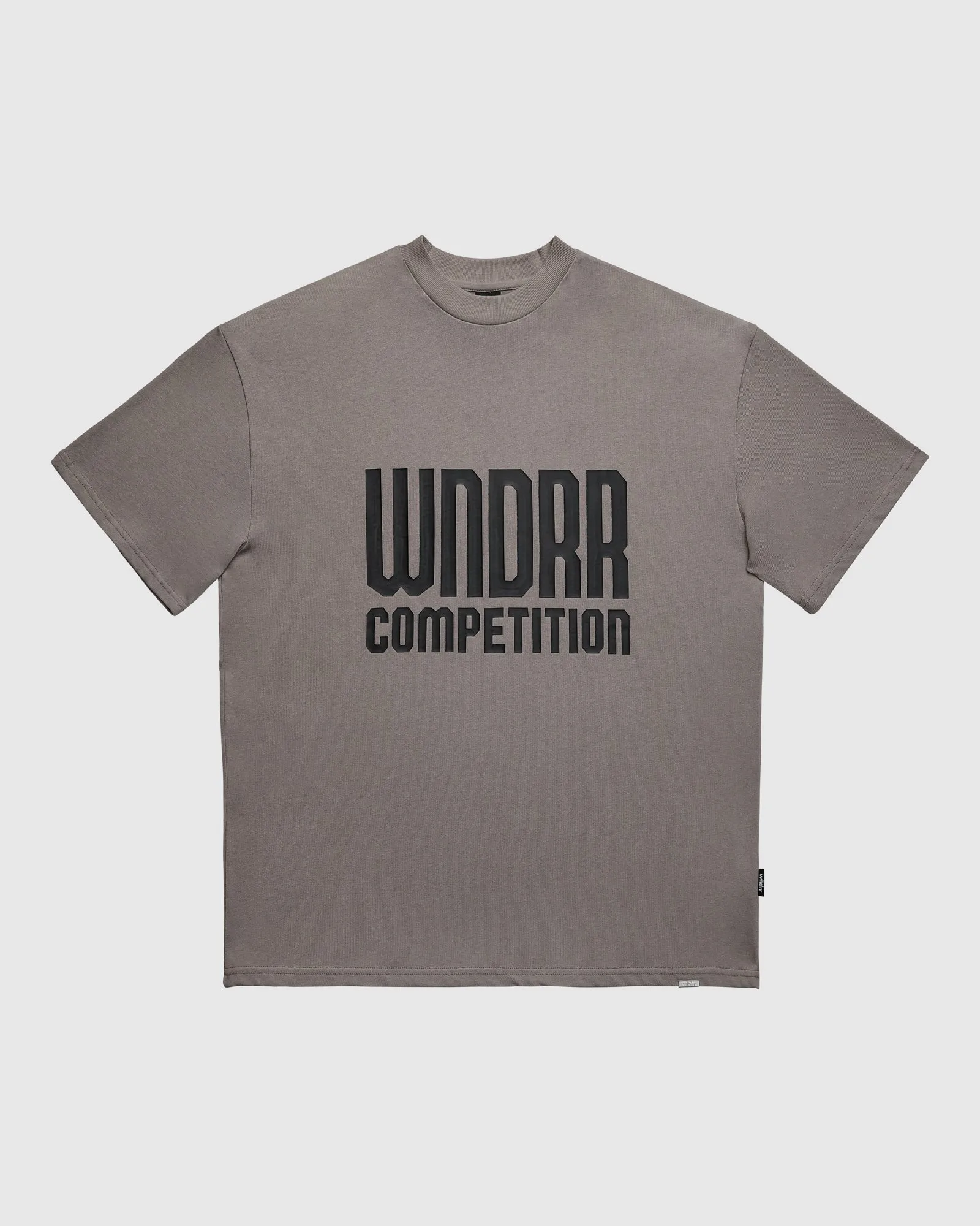 FUNDAMENTAL HEAVY WEIGHT TEE - MOON GREY sold by WNDRR