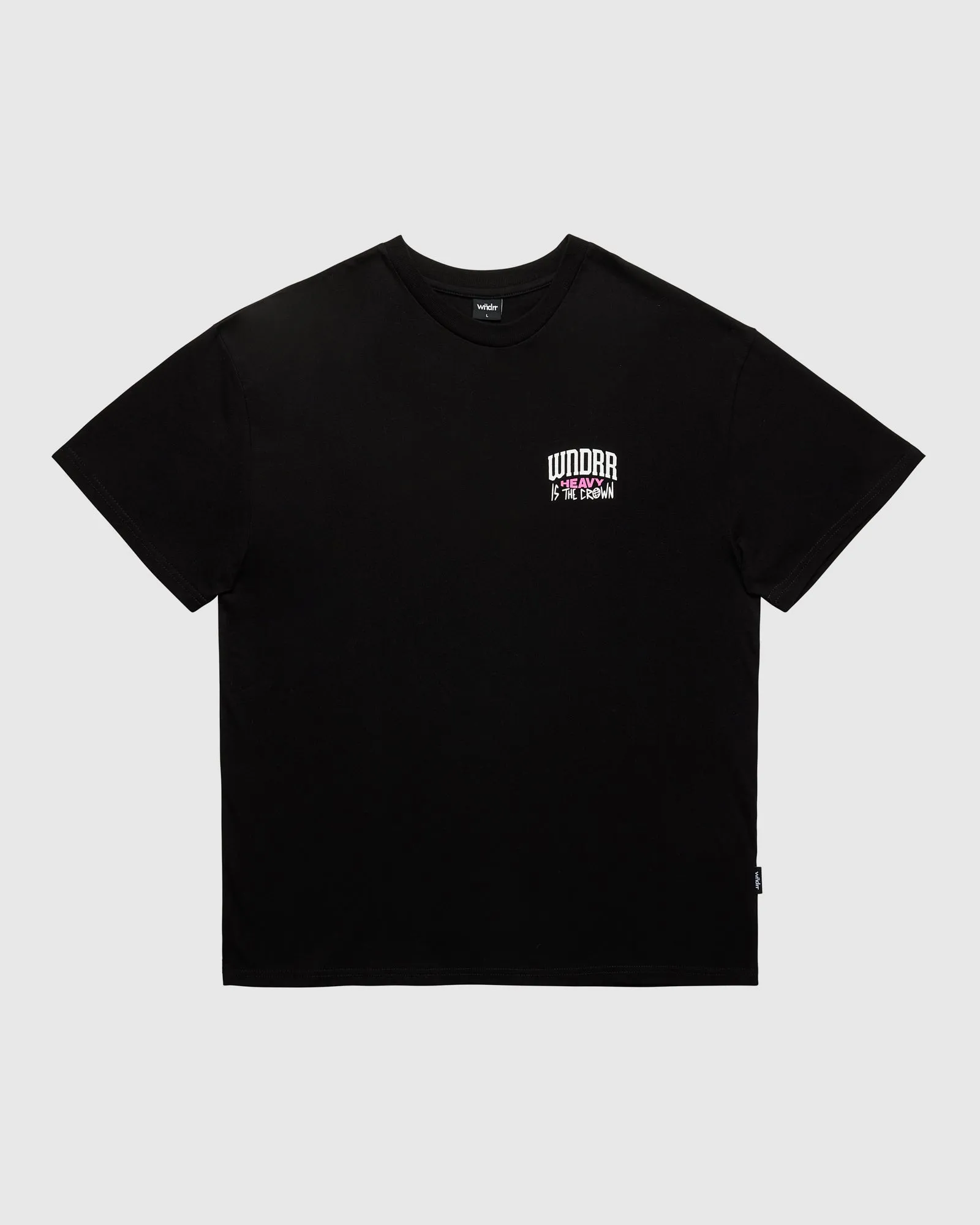 PLEDGE BOX FIT TEE - BLACK sold by WNDRR product image thumbnail 3