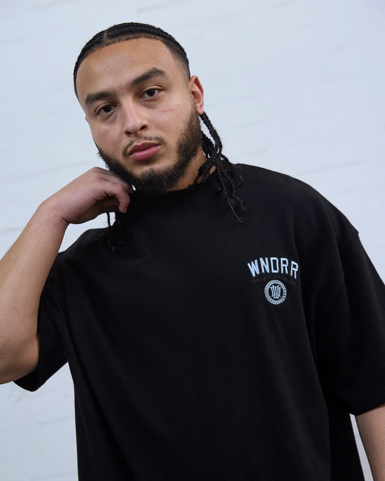 EMPORIUM HEAVY WEIGHT TEE - BLACK sold by WNDRR product image thumbnail 4