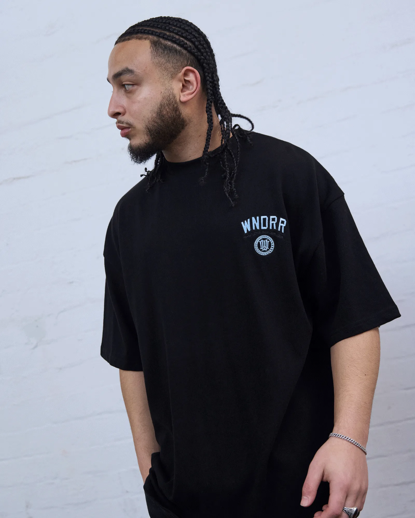 EMPORIUM HEAVY WEIGHT TEE - BLACK sold by WNDRR product image thumbnail 5