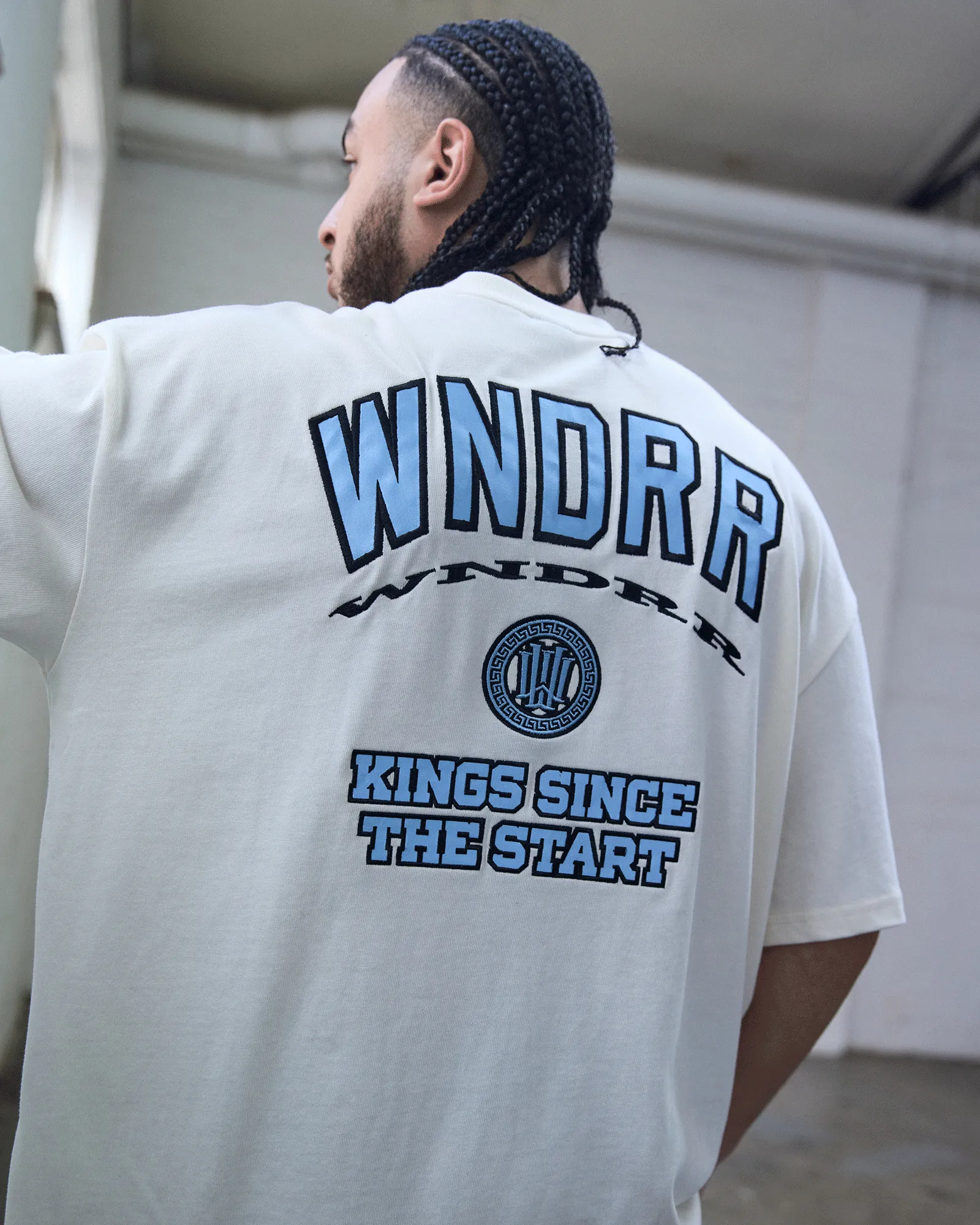 EMPORIUM HEAVY WEIGHT TEE - OFF WHITE sold by WNDRR product image thumbnail 2