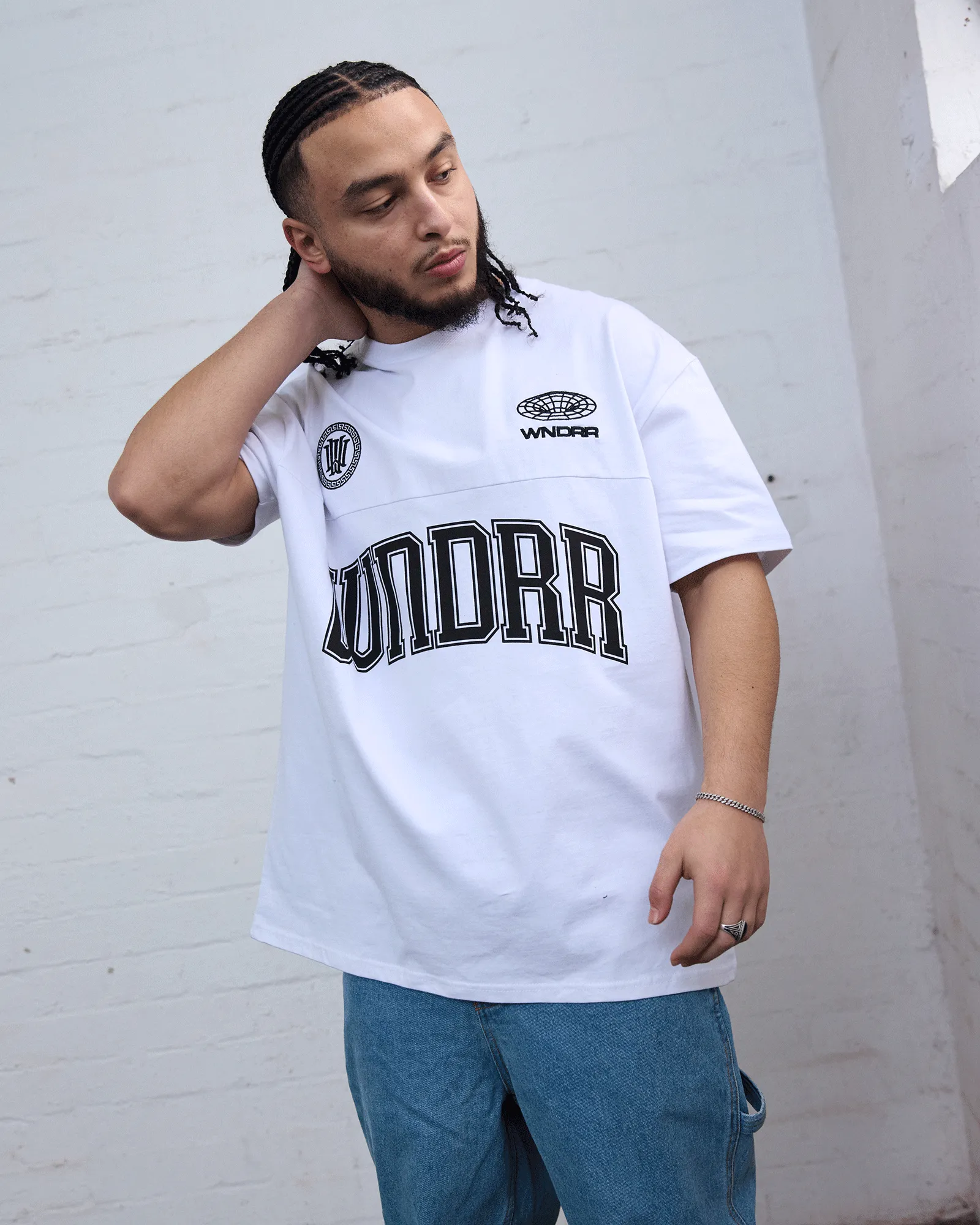 POSSESSION BOX FIT TEE - WHITE sold by WNDRR product image thumbnail 5