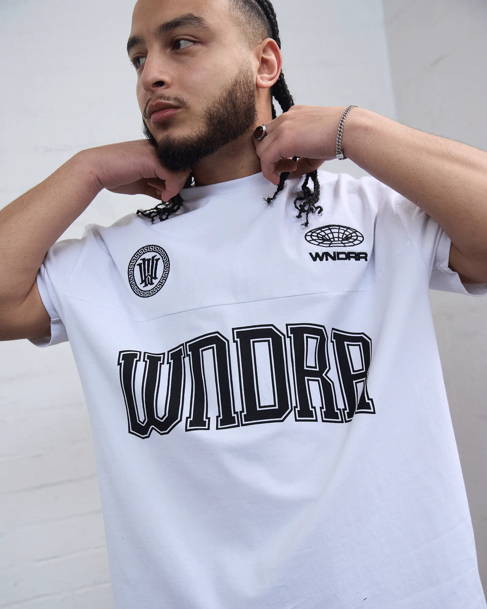 POSSESSION BOX FIT TEE - WHITE sold by WNDRR product image thumbnail 2