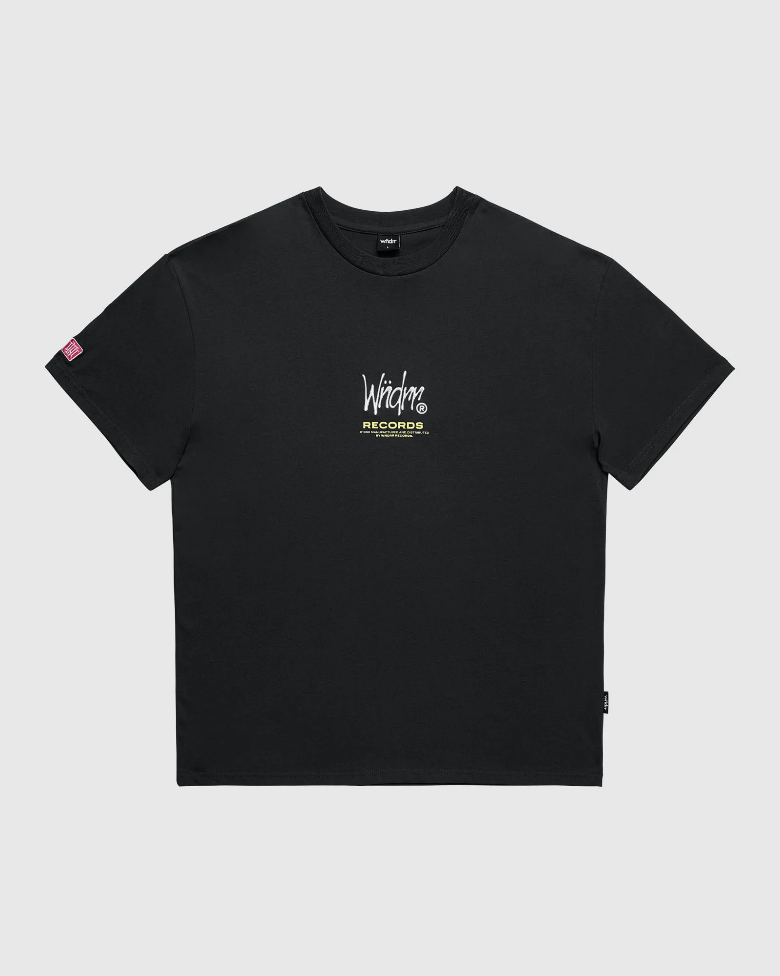 ATLANTIC BOX FIT TEE - FADED BLACK sold by WNDRR