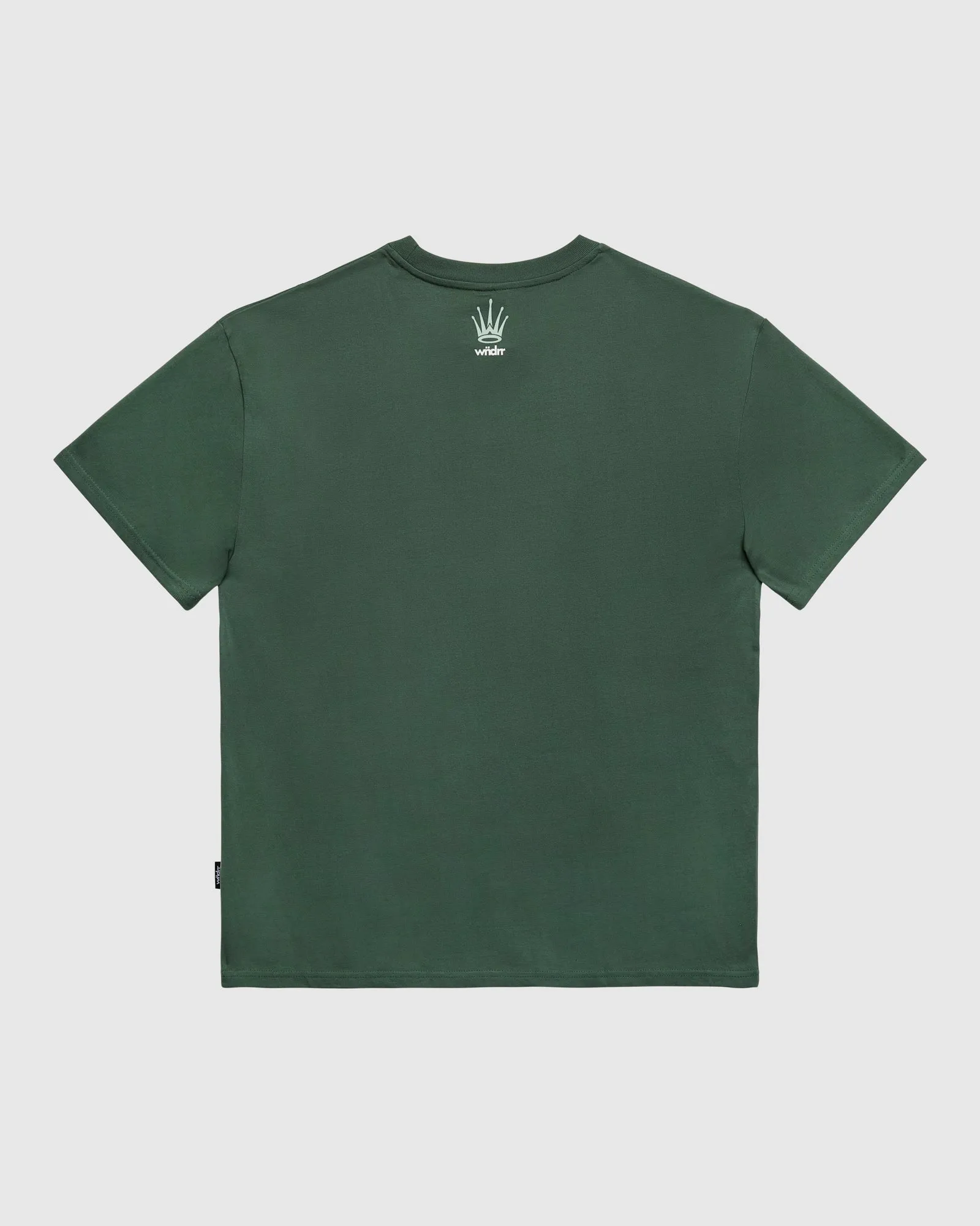 CREST BOX FIT TEE - DARK GREEN sold by WNDRR product image thumbnail 2