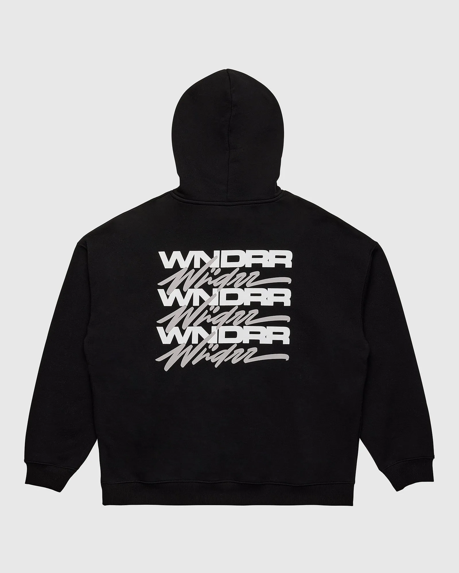 HEX HOOD SWEAT - BLACK sold by WNDRR