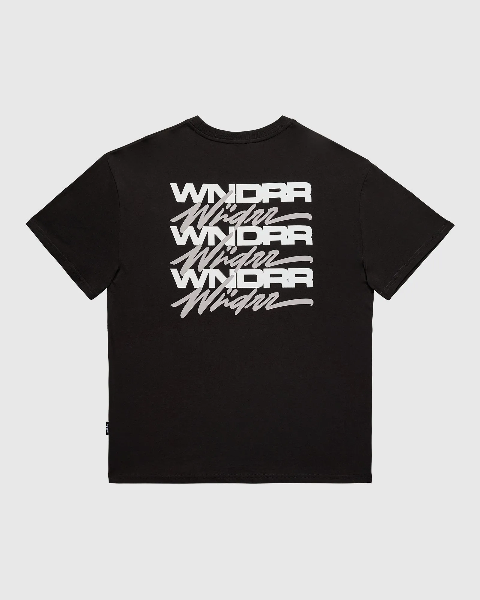 HEX BOX FIT TEE - FADED BLACK sold by WNDRR