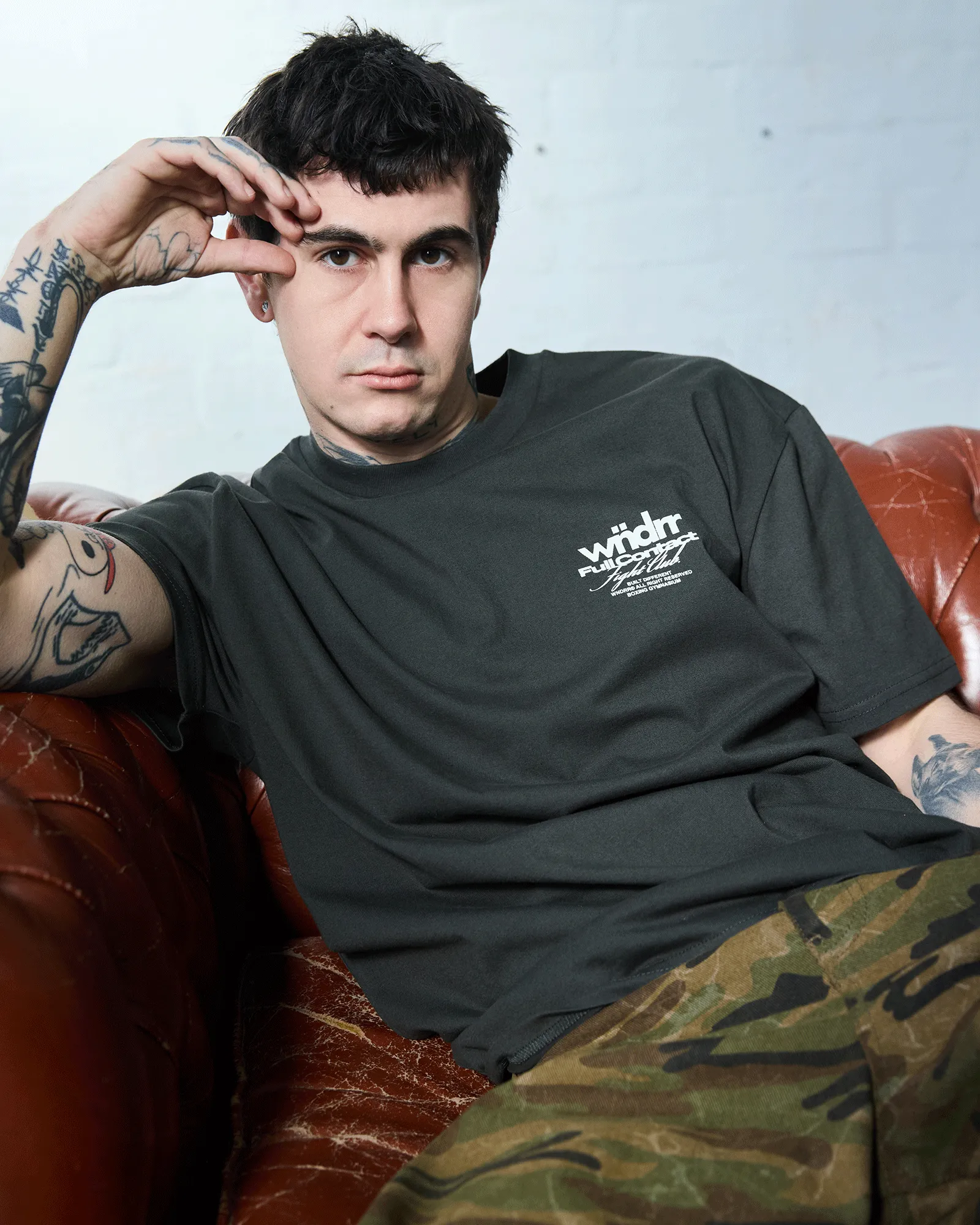 FULL CONTACT BOX FIT TEE - INK sold by WNDRR product image thumbnail 4