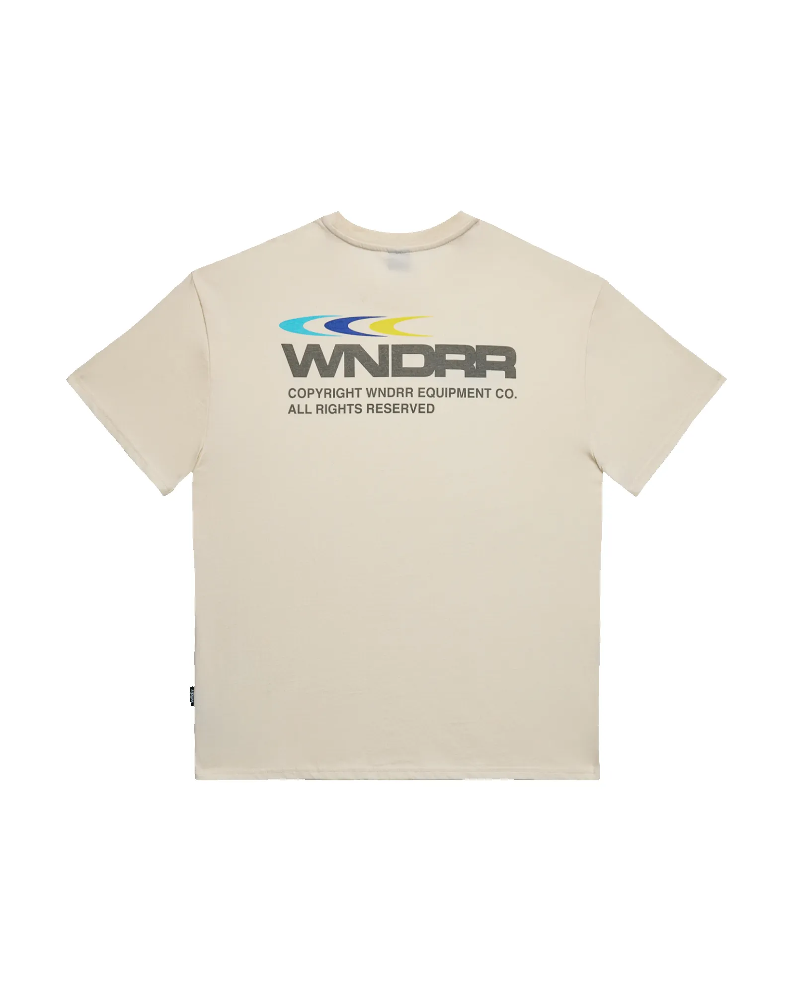 TRIAD BOX FIT TEE - OFF WHITE sold by WNDRR
