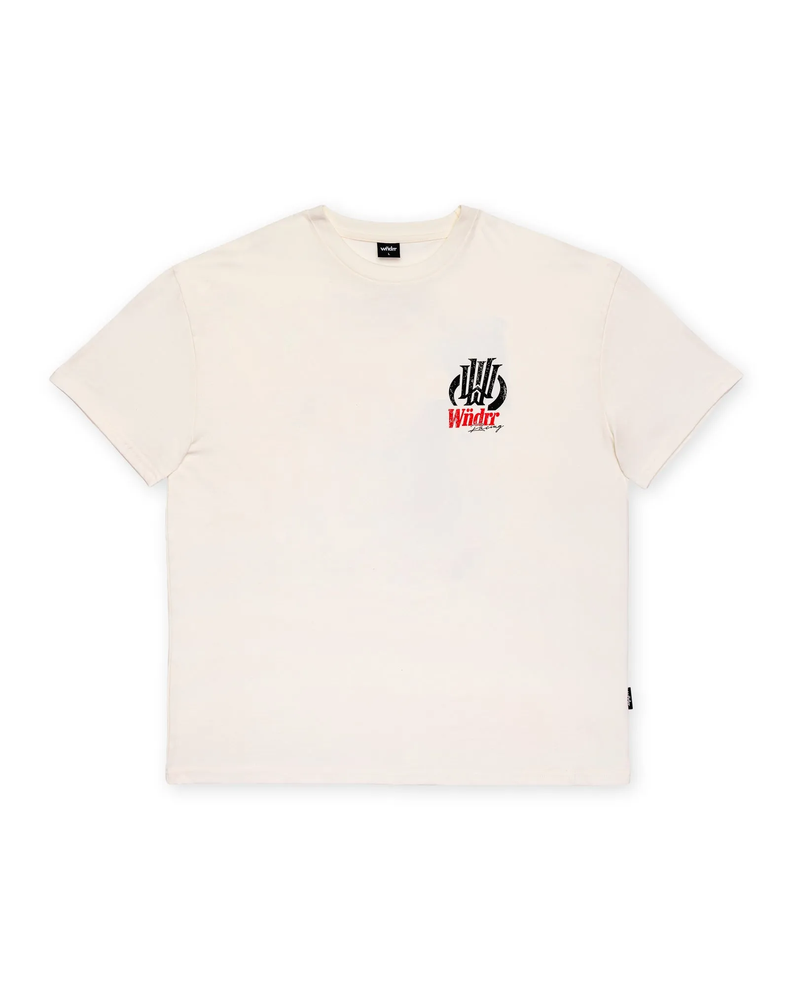 SKYLINE BOX FIT TEE - OFF WHITE sold by WNDRR product image thumbnail 3