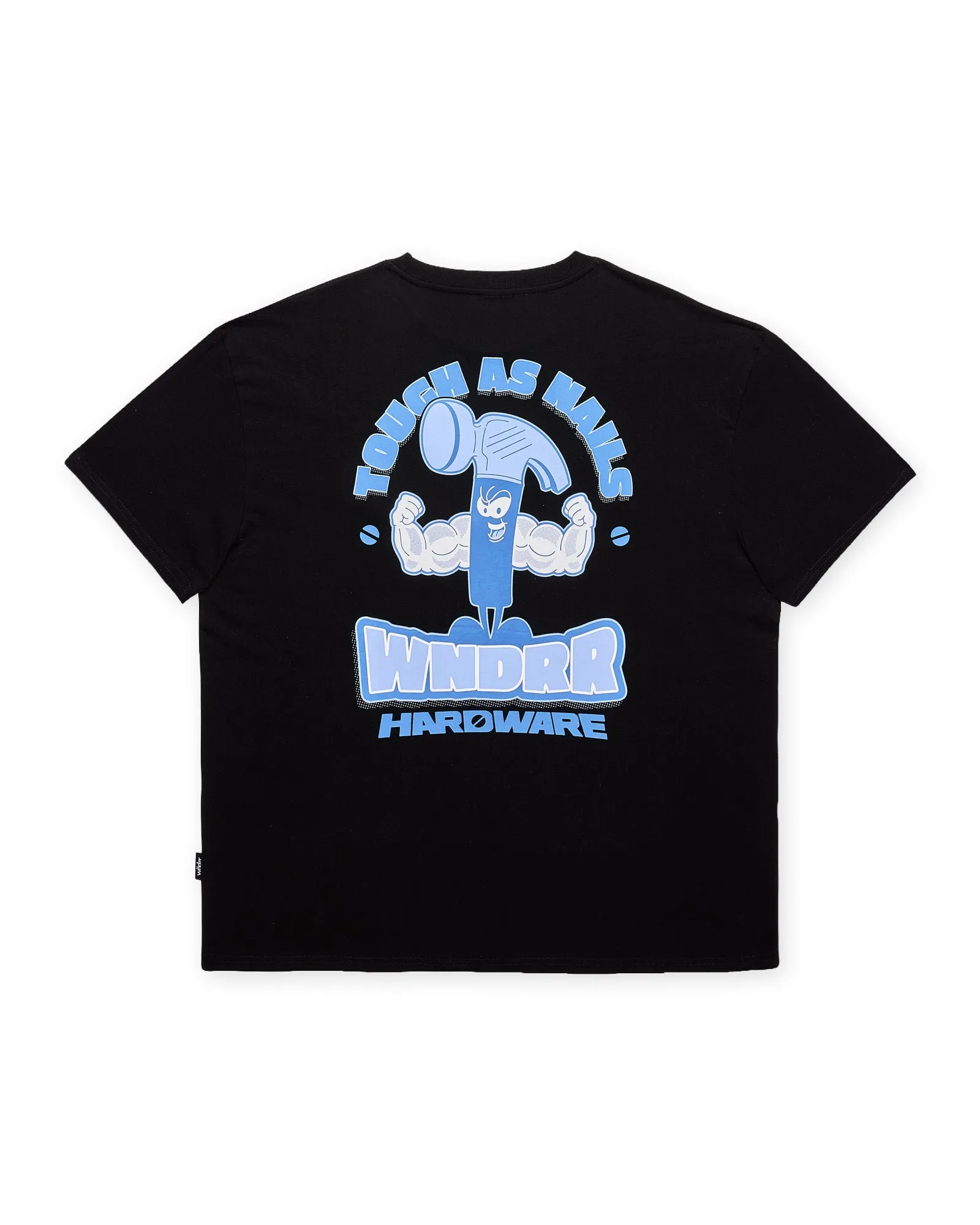 HARDWARE BOX FIT TEE - BLACK sold by WNDRR