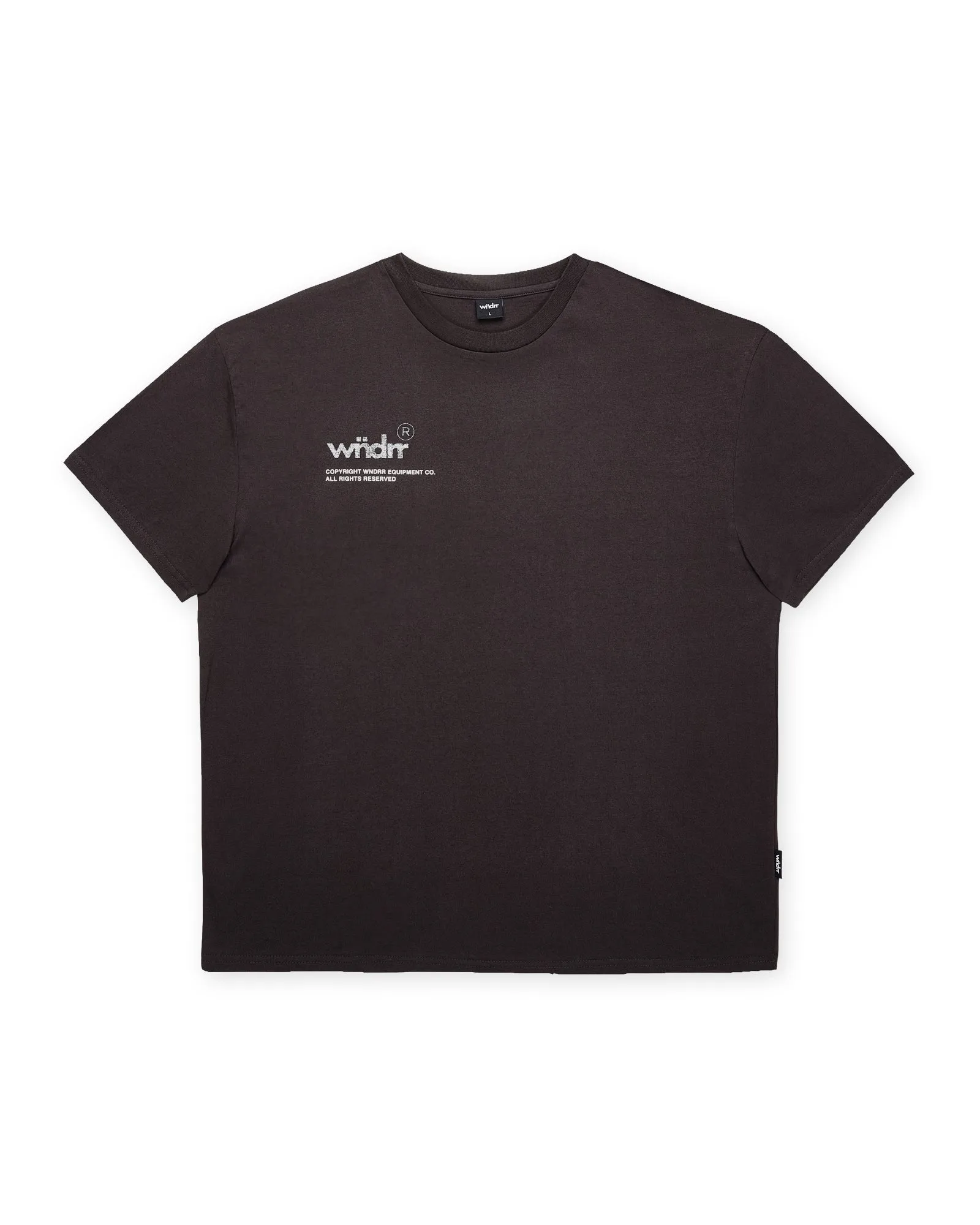 SYNDICATE BOX FIT TEE - FADED BLACK sold by WNDRR product image thumbnail 3