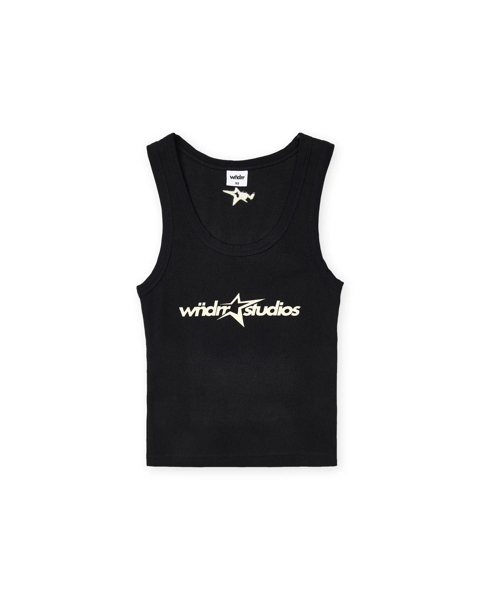 STXR TANK TOP - BLACK sold by WNDRR