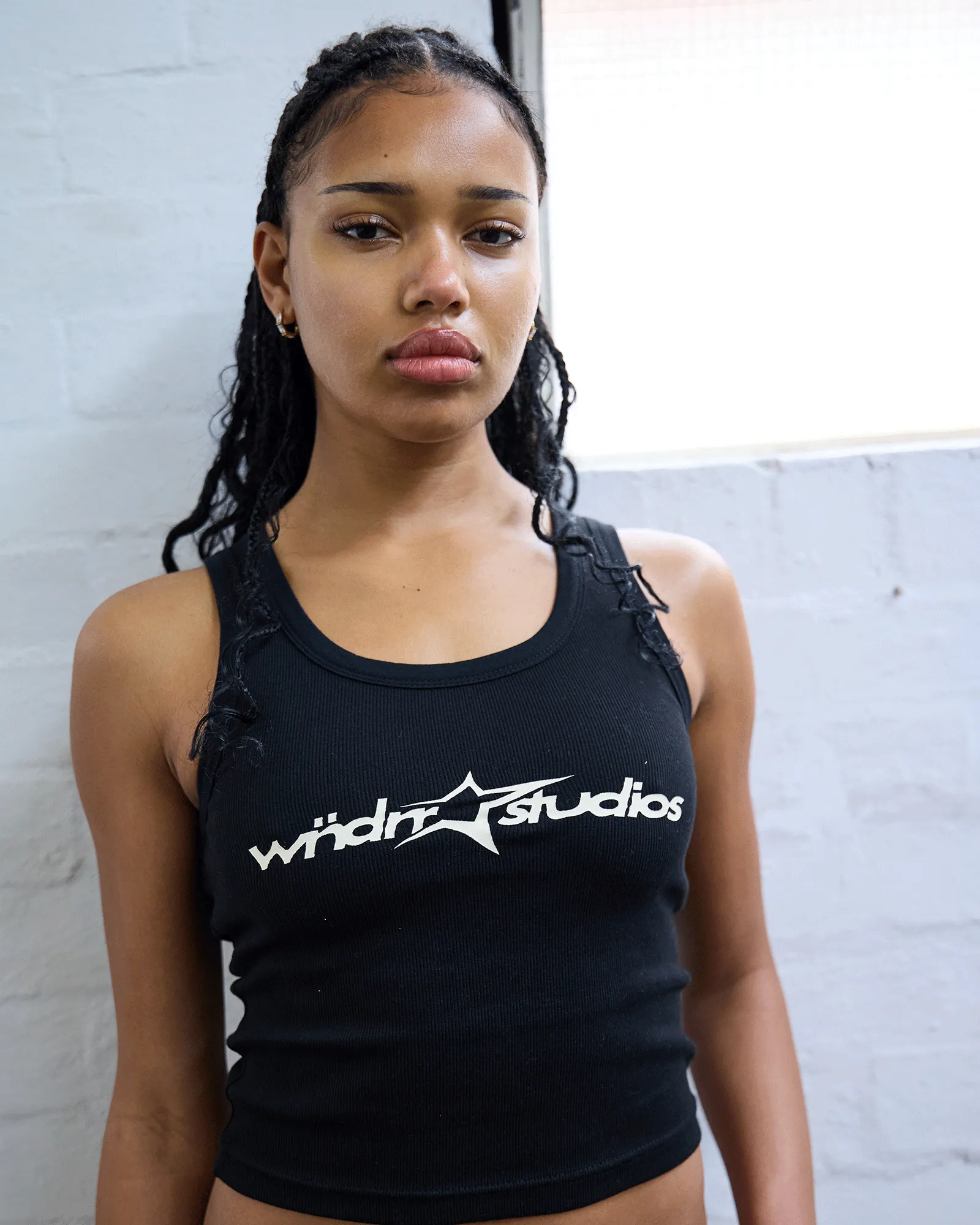 STXR TANK TOP - BLACK sold by WNDRR product image thumbnail 5