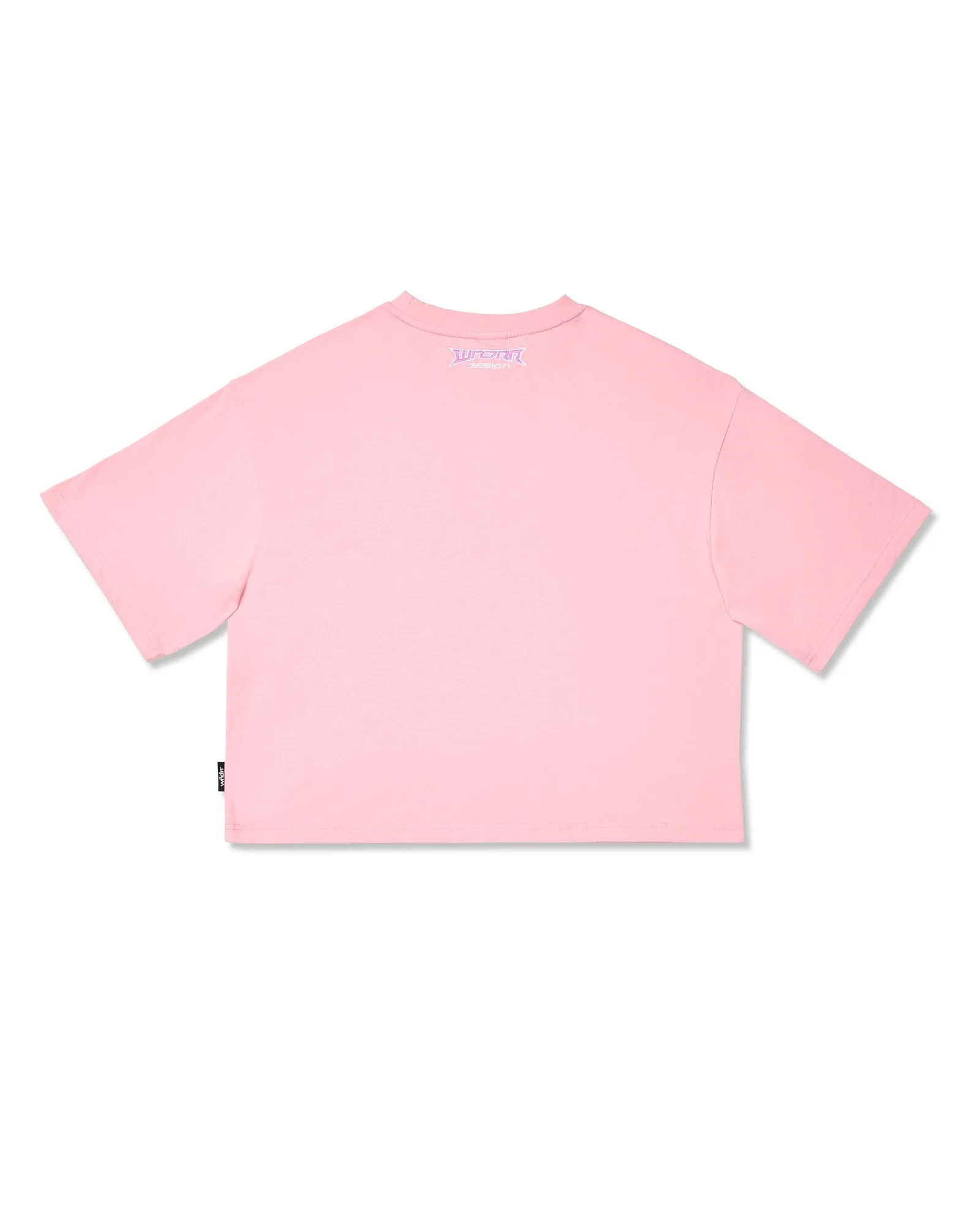 PULSE CROPPED FIT TEE - PINK sold by WNDRR product image thumbnail 3