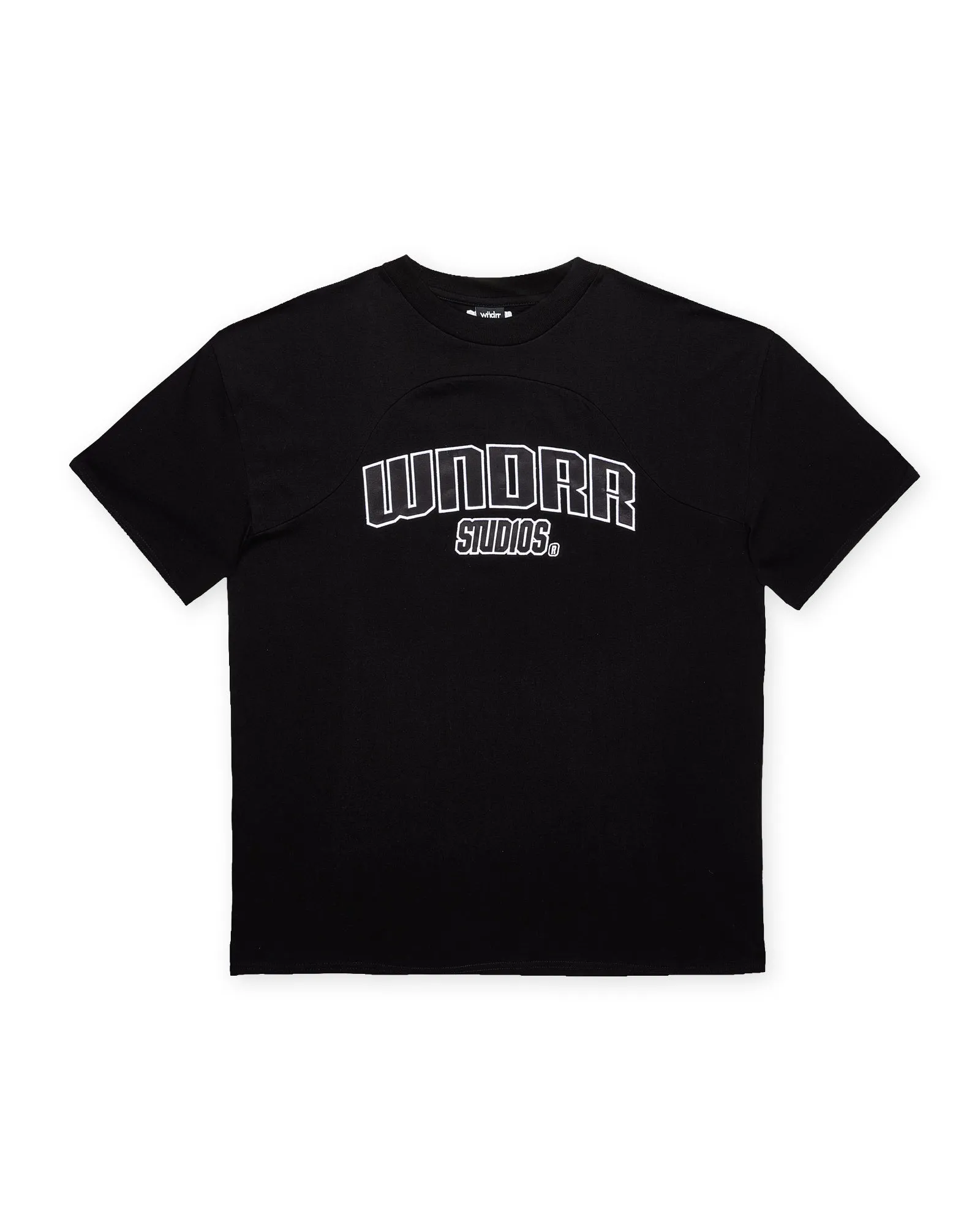 LIMITZ PANEL CLUB TEE - BLACK sold by WNDRR