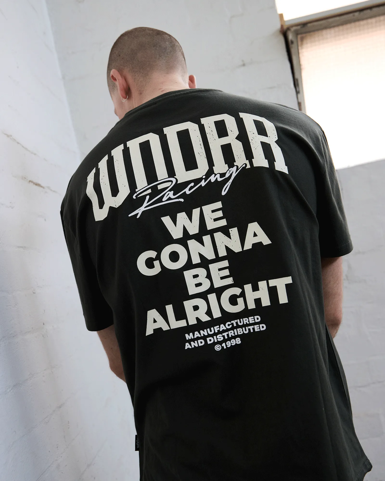 SWERVE BOX FIT TEE - INK sold by WNDRR product image thumbnail 2