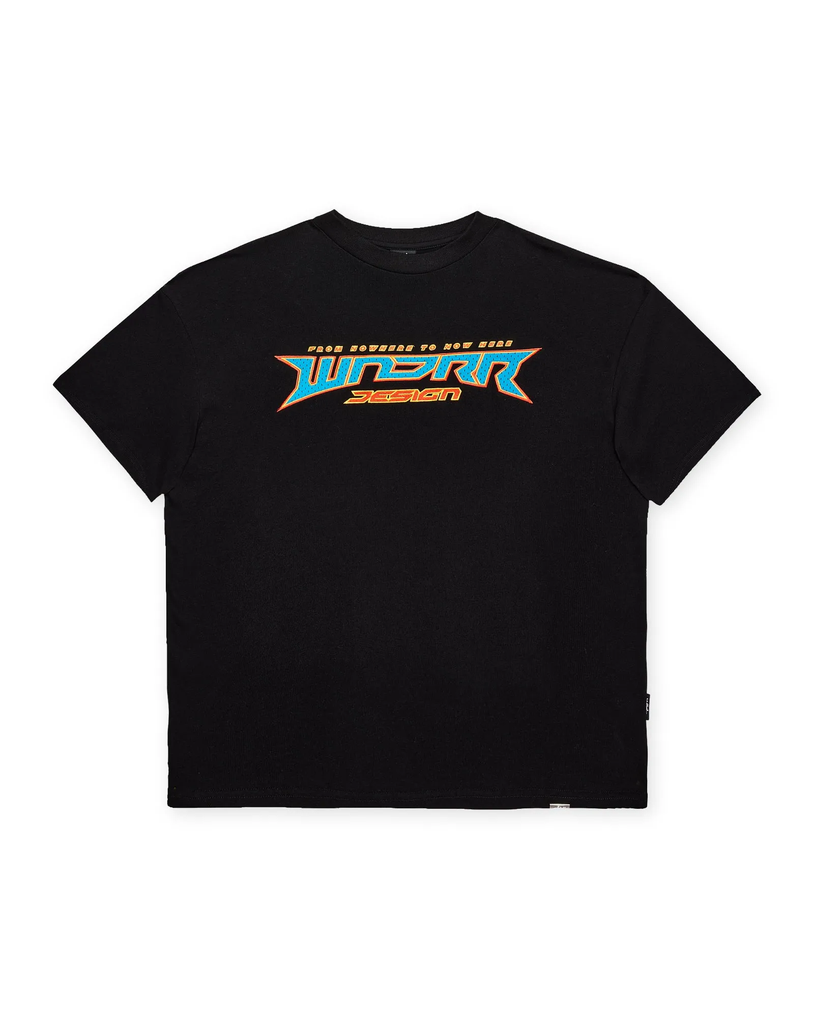 PULSE HEAVY WEIGHT TEE - BLACK sold by WNDRR