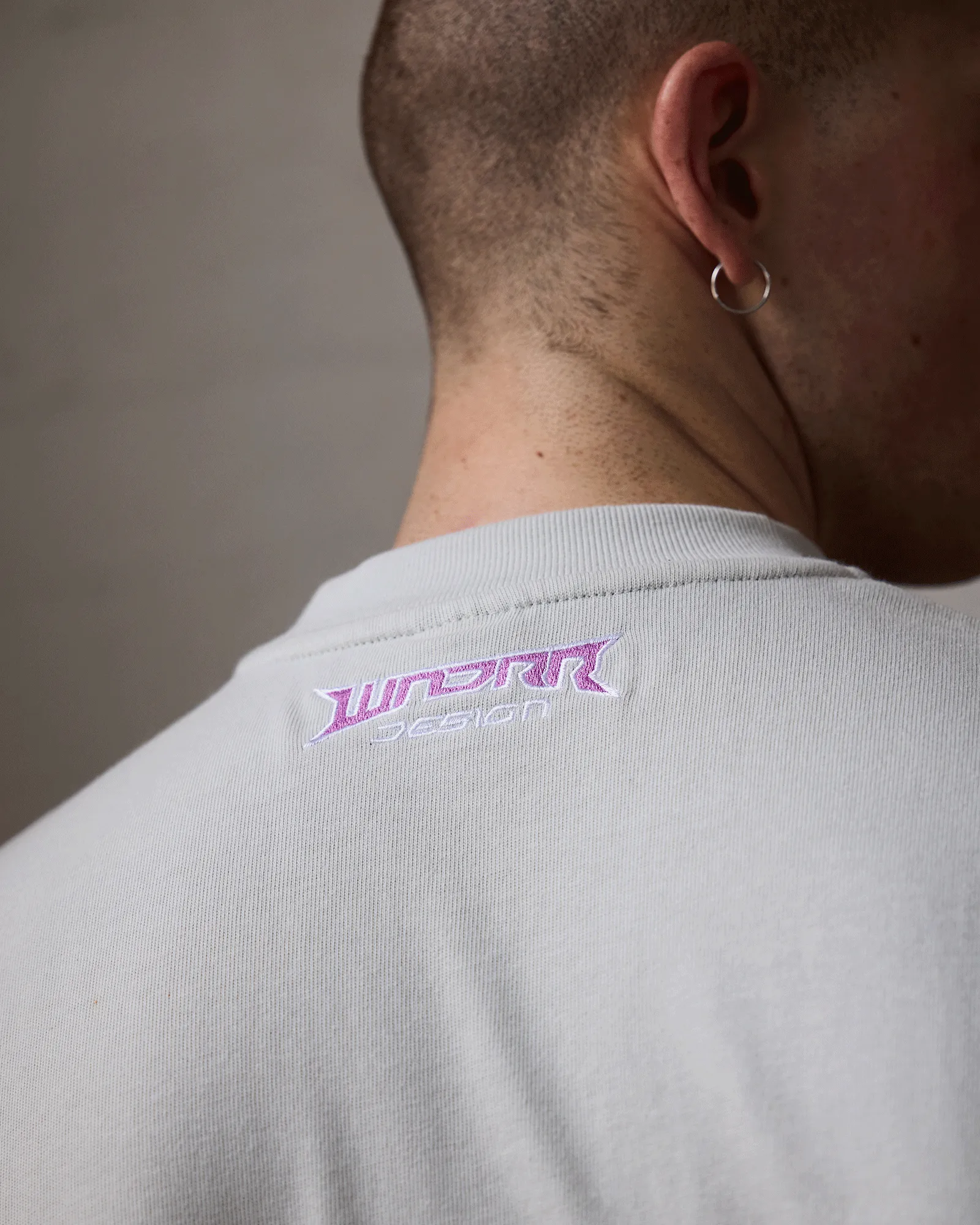 PULSE HEAVY WEIGHT TEE - OYSTER sold by WNDRR product image thumbnail 5