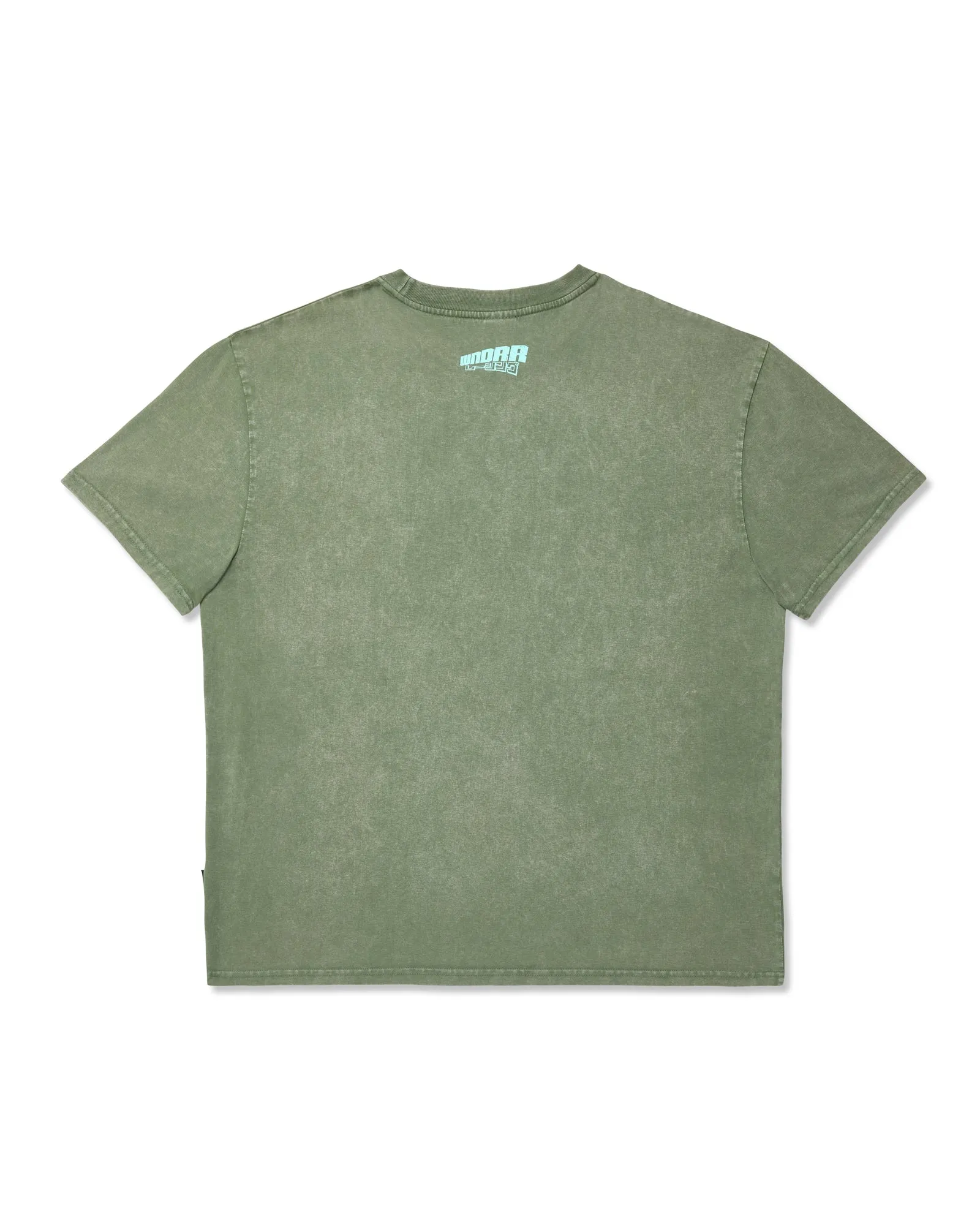 TORQUE BOX FIT TEE - WASHED GREEN sold by WNDRR product image thumbnail 3