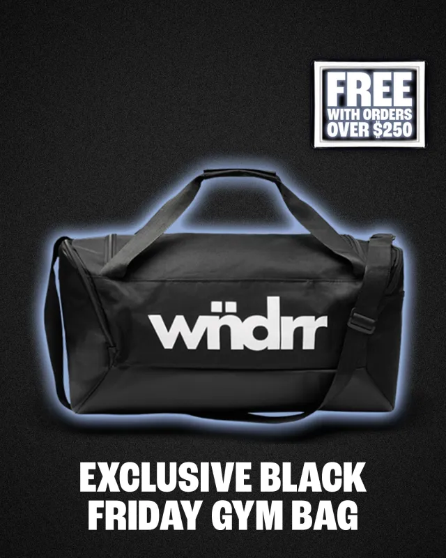 ACCENT GYM BAG - BLACK made by WNDRR