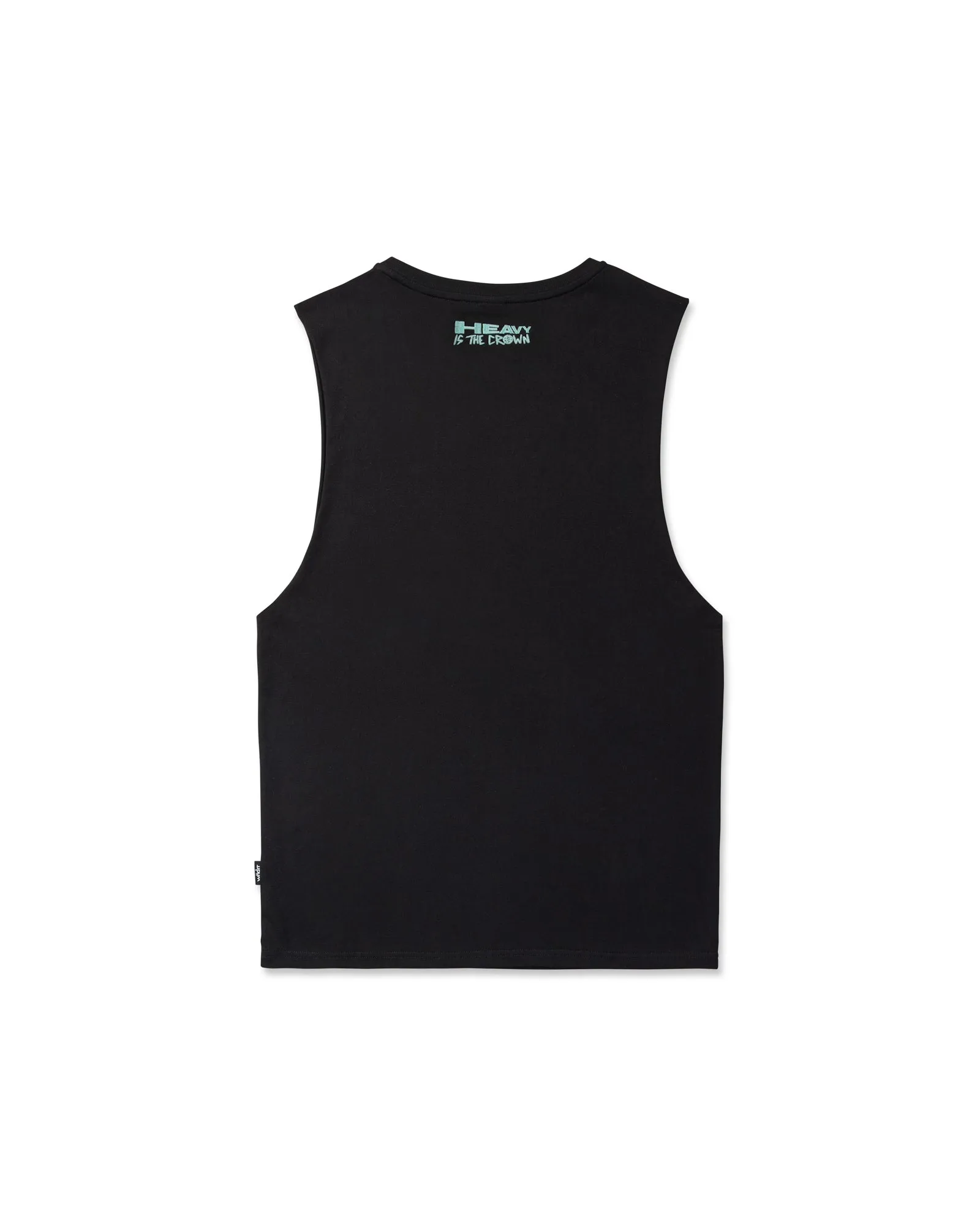 SHIFT MUSCLE TOP - BLACK sold by WNDRR product image thumbnail 3