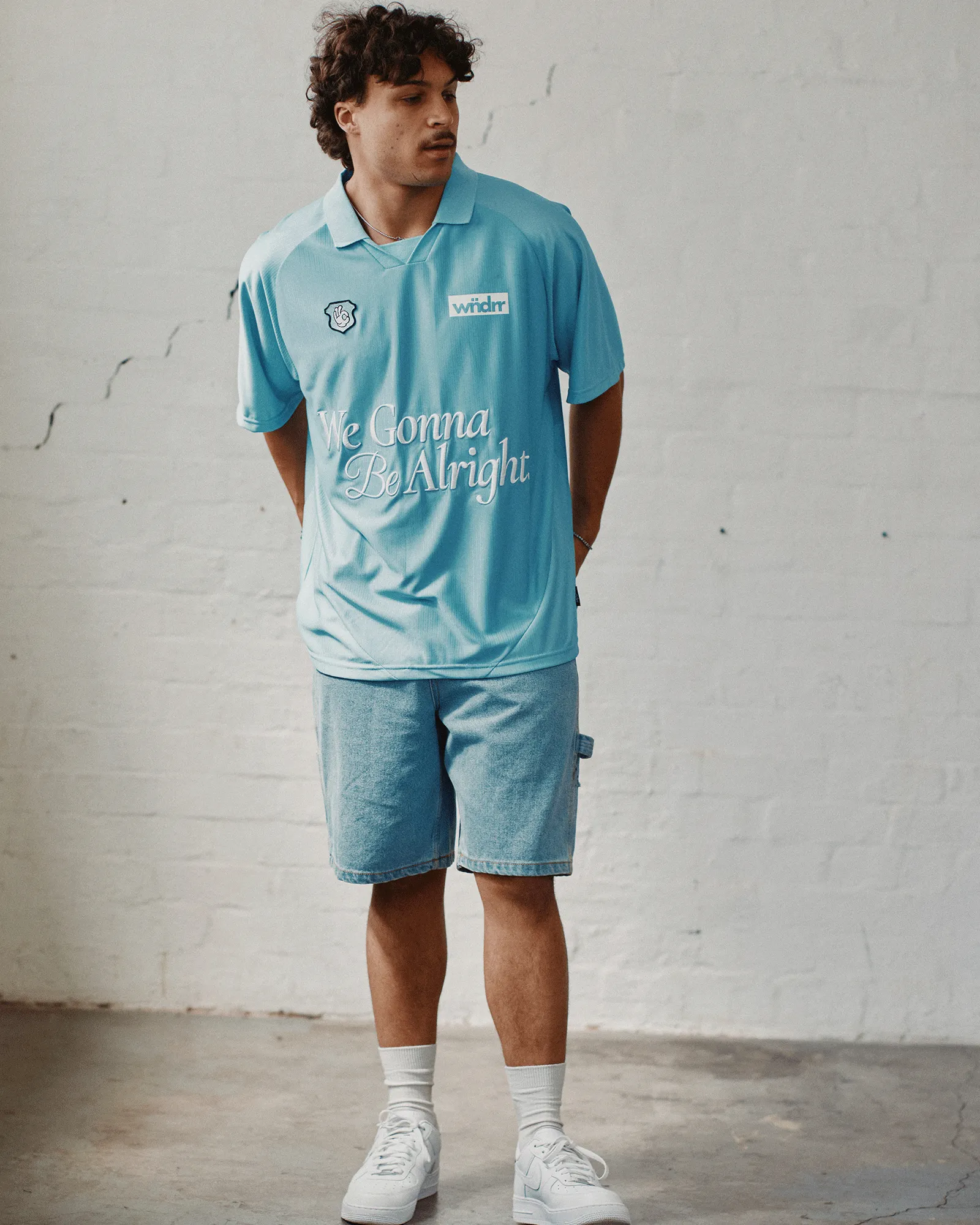 ENRICHED FOOTBALL JERSEY - BLUE sold by WNDRR product image thumbnail 2