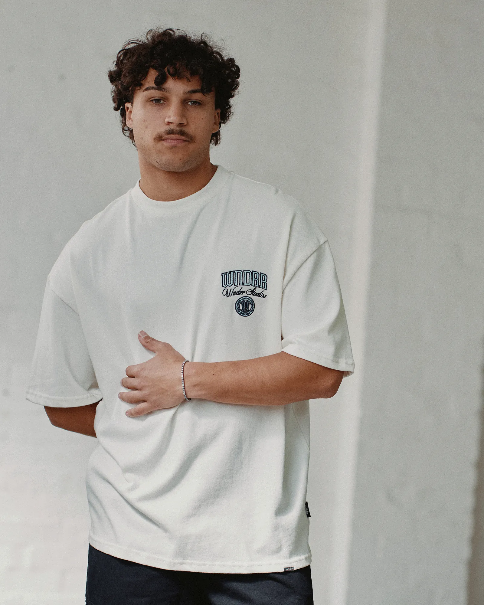 PAVILION HEAVY WEIGHT TEE - OFF WHITE sold by WNDRR product image thumbnail 4