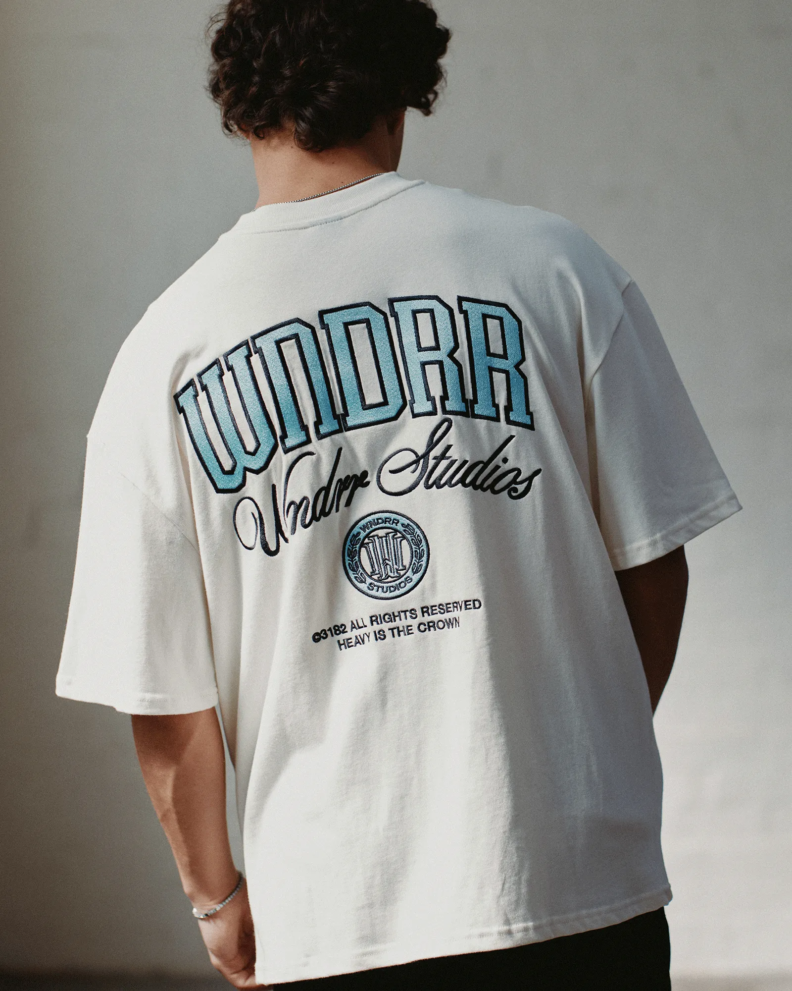 PAVILION HEAVY WEIGHT TEE - OFF WHITE sold by WNDRR product image thumbnail 2