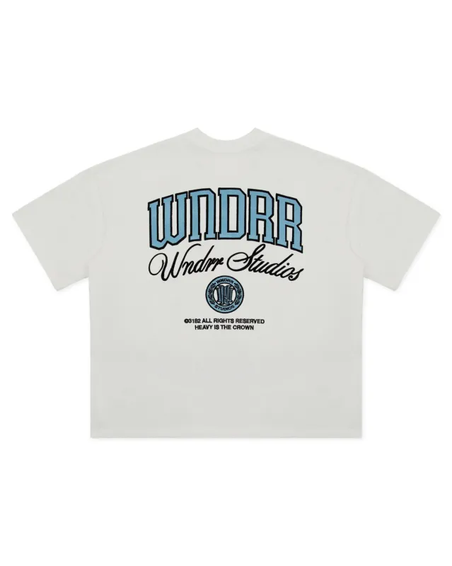 PAVILION HEAVY WEIGHT TEE - OFF WHITE sold by WNDRR